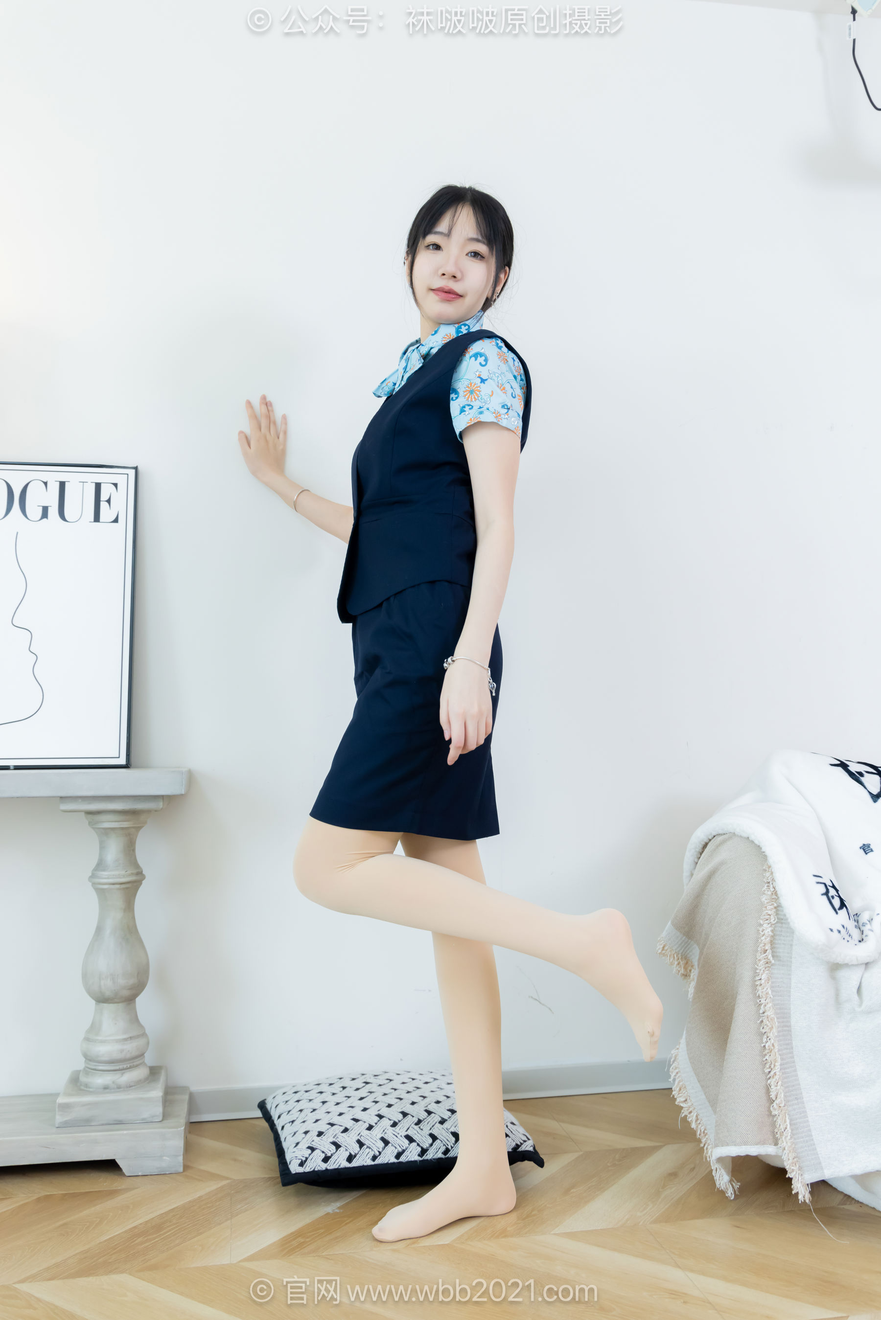 BoBoSocks袜啵啵 No.662 小甜豆 平底鞋、高跟鞋、厚黑丝、厚肉丝、制服/(142P)