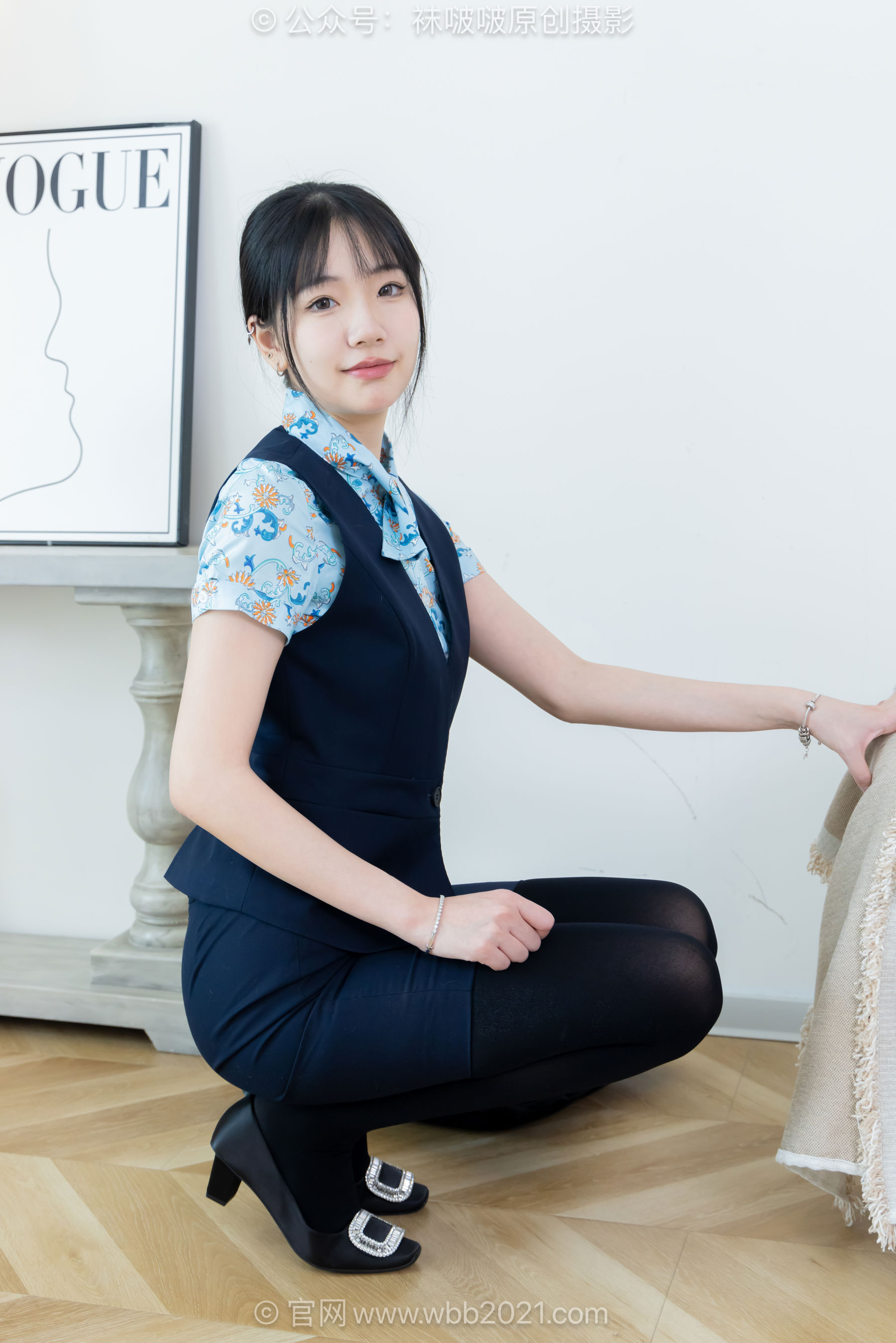 BoBoSocks袜啵啵 No.662 小甜豆 平底鞋、高跟鞋、厚黑丝、厚肉丝、制服/(142P)