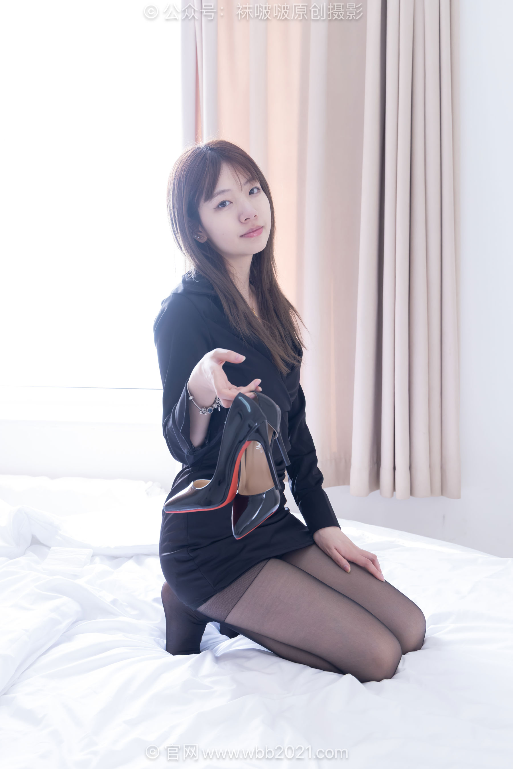BoBoSocks袜啵啵 No.658 小甜豆 - 高跟鞋、薄肉丝、薄黑丝、薄灰丝、ol风/(310P)