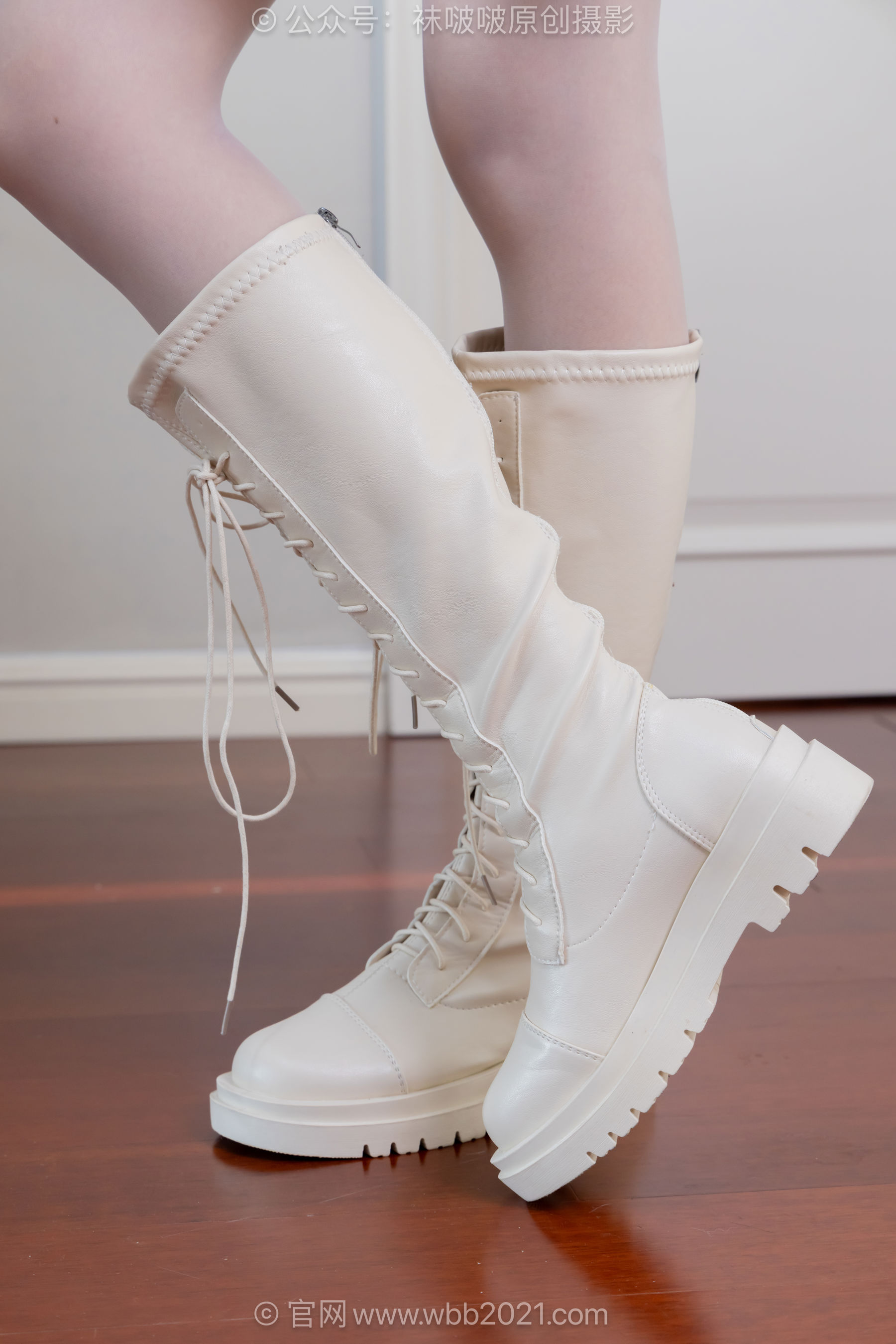 BoBoSocks袜啵啵 No.660 小甜豆 - 长靴、薄白丝、裸足/(300P)