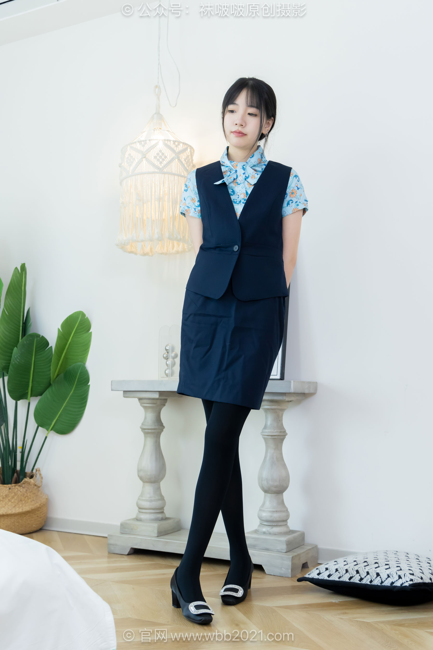BoBoSocks袜啵啵 No.662 小甜豆 平底鞋、高跟鞋、厚黑丝、厚肉丝、制服/(142P)