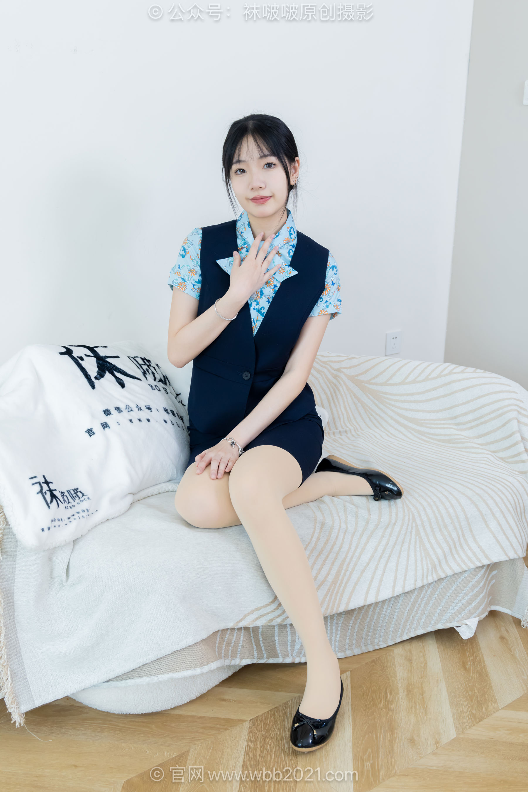 BoBoSocks袜啵啵 No.662 小甜豆 平底鞋、高跟鞋、厚黑丝、厚肉丝、制服/(142P)