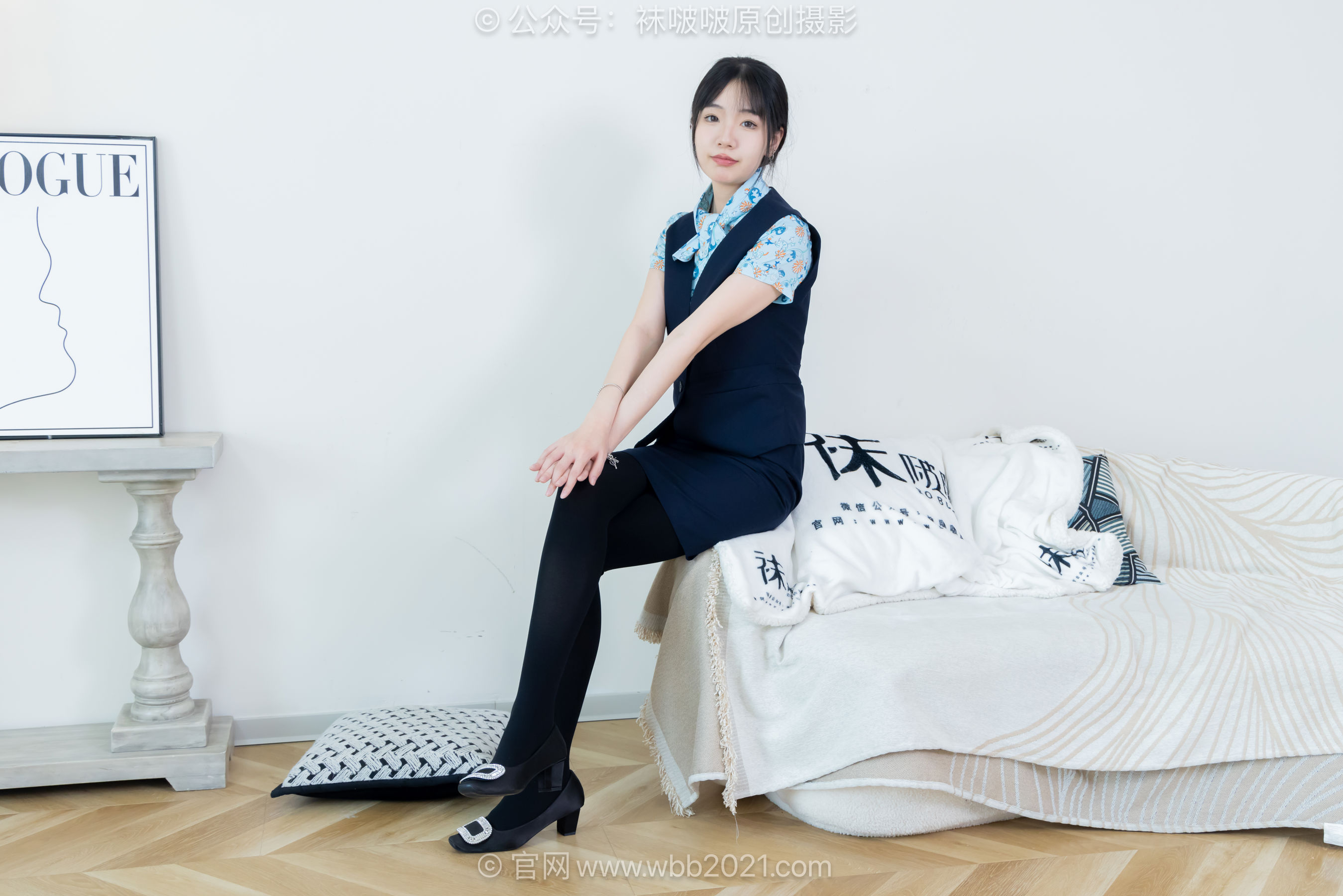 BoBoSocks袜啵啵 No.662 小甜豆 平底鞋、高跟鞋、厚黑丝、厚肉丝、制服/(142P)