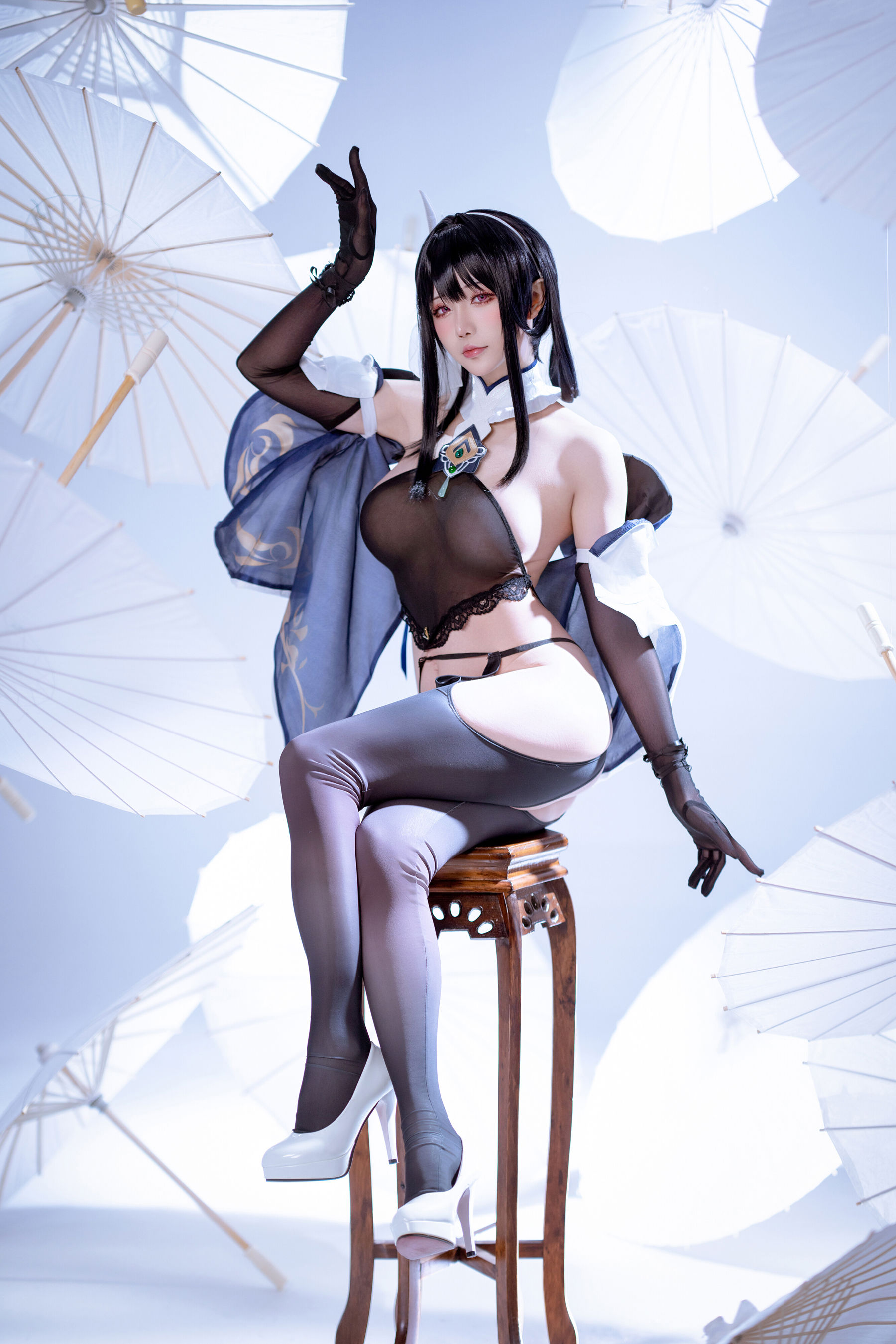Coser小姐姐星之迟迟 - 碧蓝航线 镇海改/(44P)
