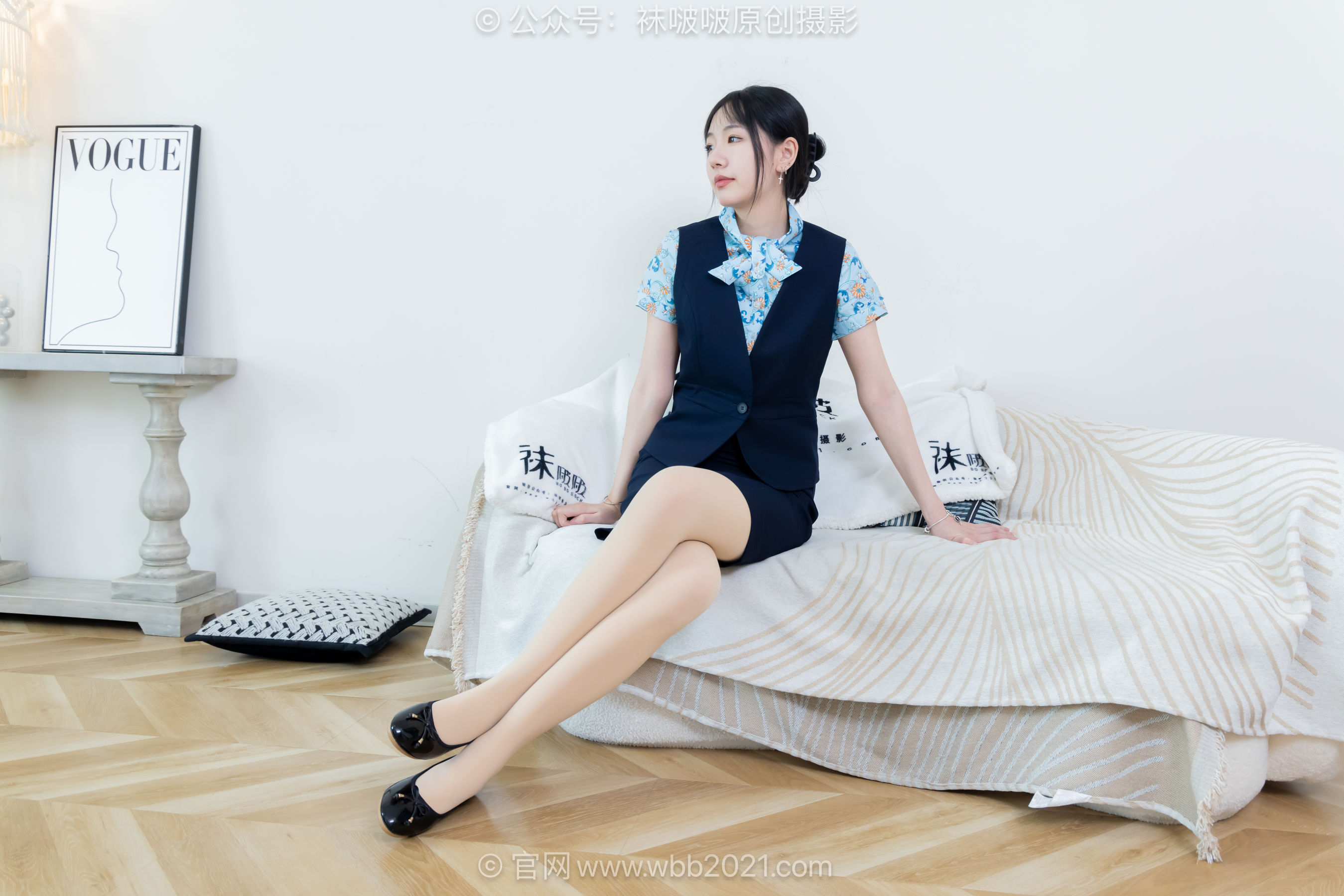 BoBoSocks袜啵啵 No.662 小甜豆 平底鞋、高跟鞋、厚黑丝、厚肉丝、制服/(142P)