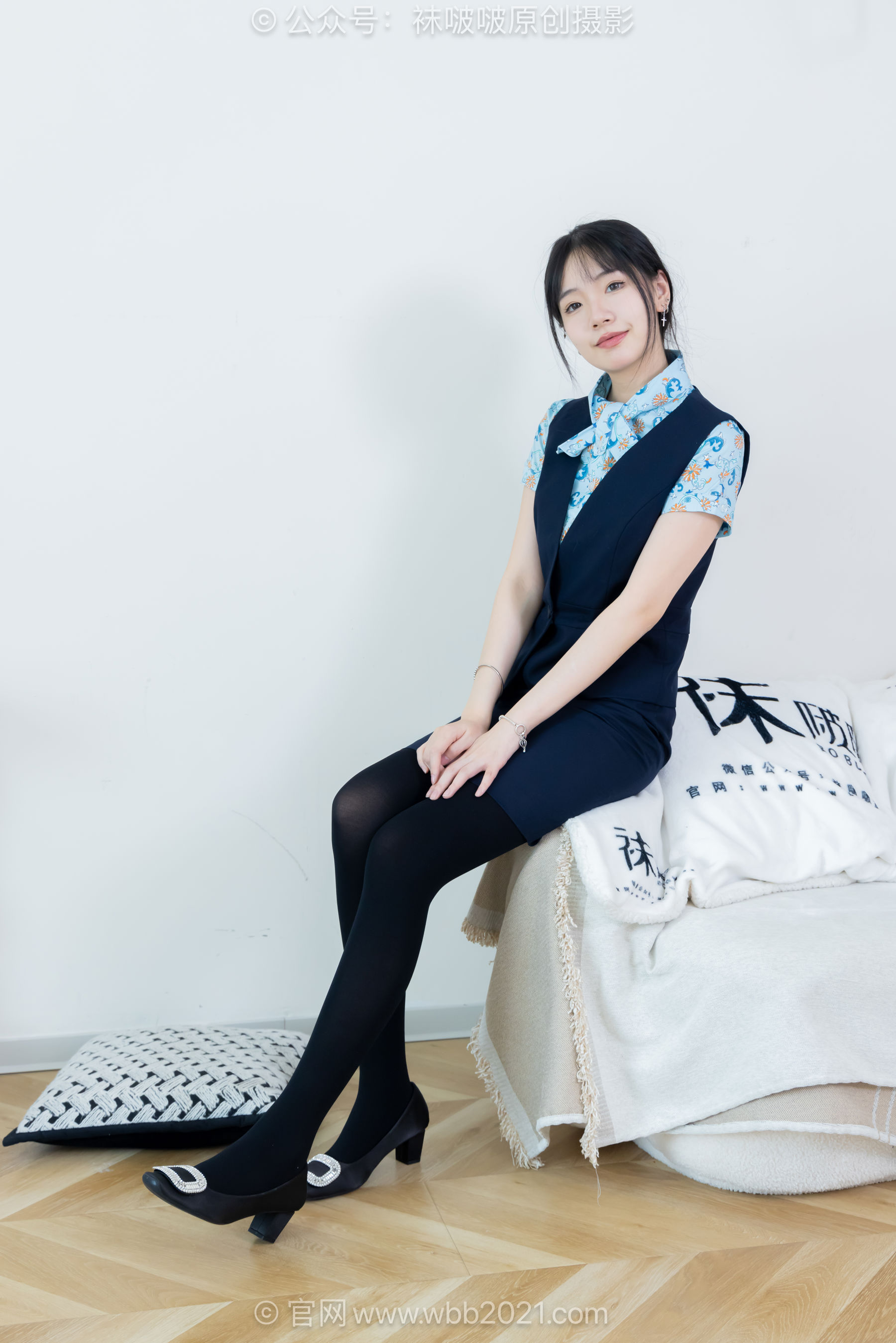 BoBoSocks袜啵啵 No.662 小甜豆 平底鞋、高跟鞋、厚黑丝、厚肉丝、制服/(142P)