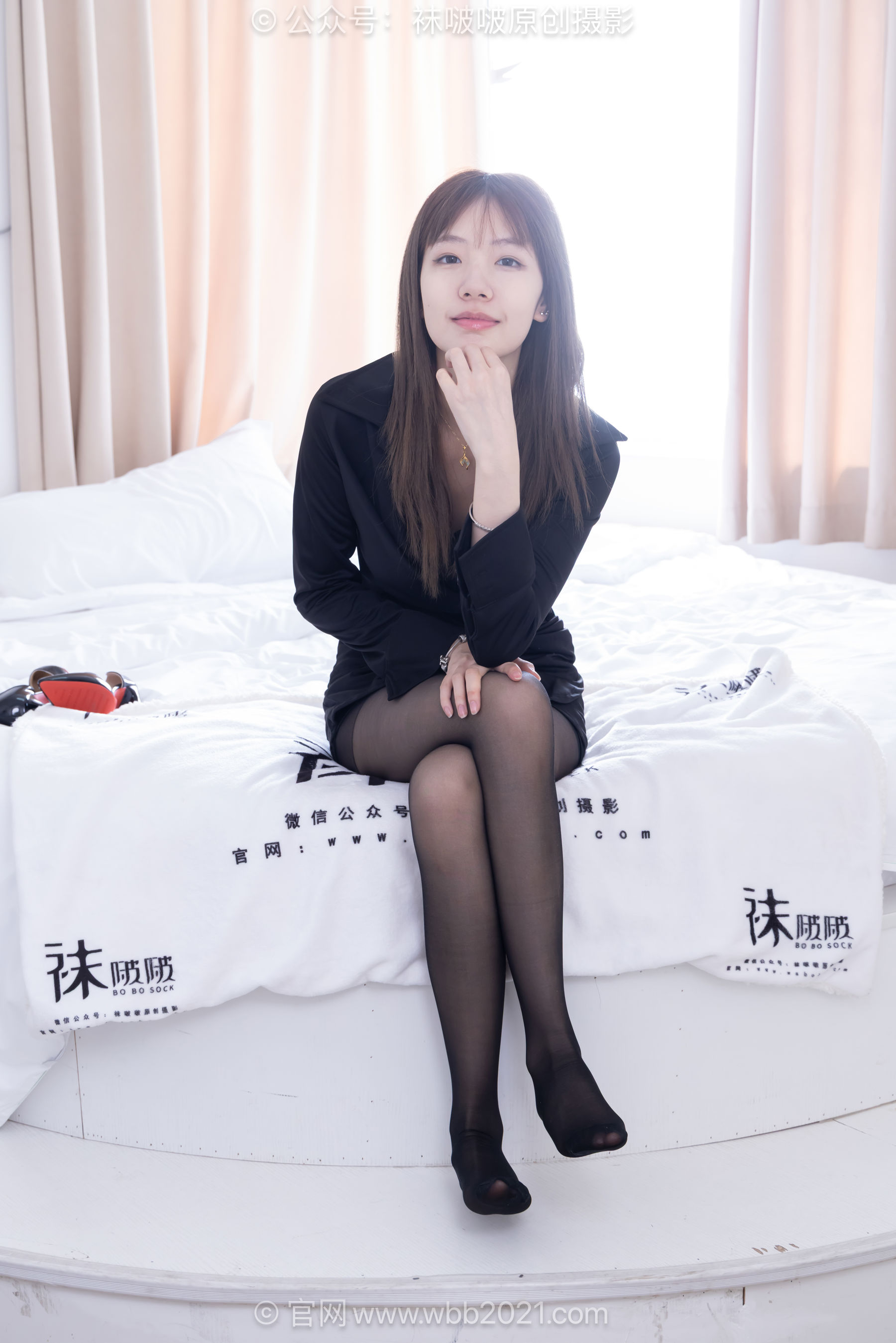 BoBoSocks袜啵啵 No.658 小甜豆 - 高跟鞋、薄肉丝、薄黑丝、薄灰丝、ol风/(310P)