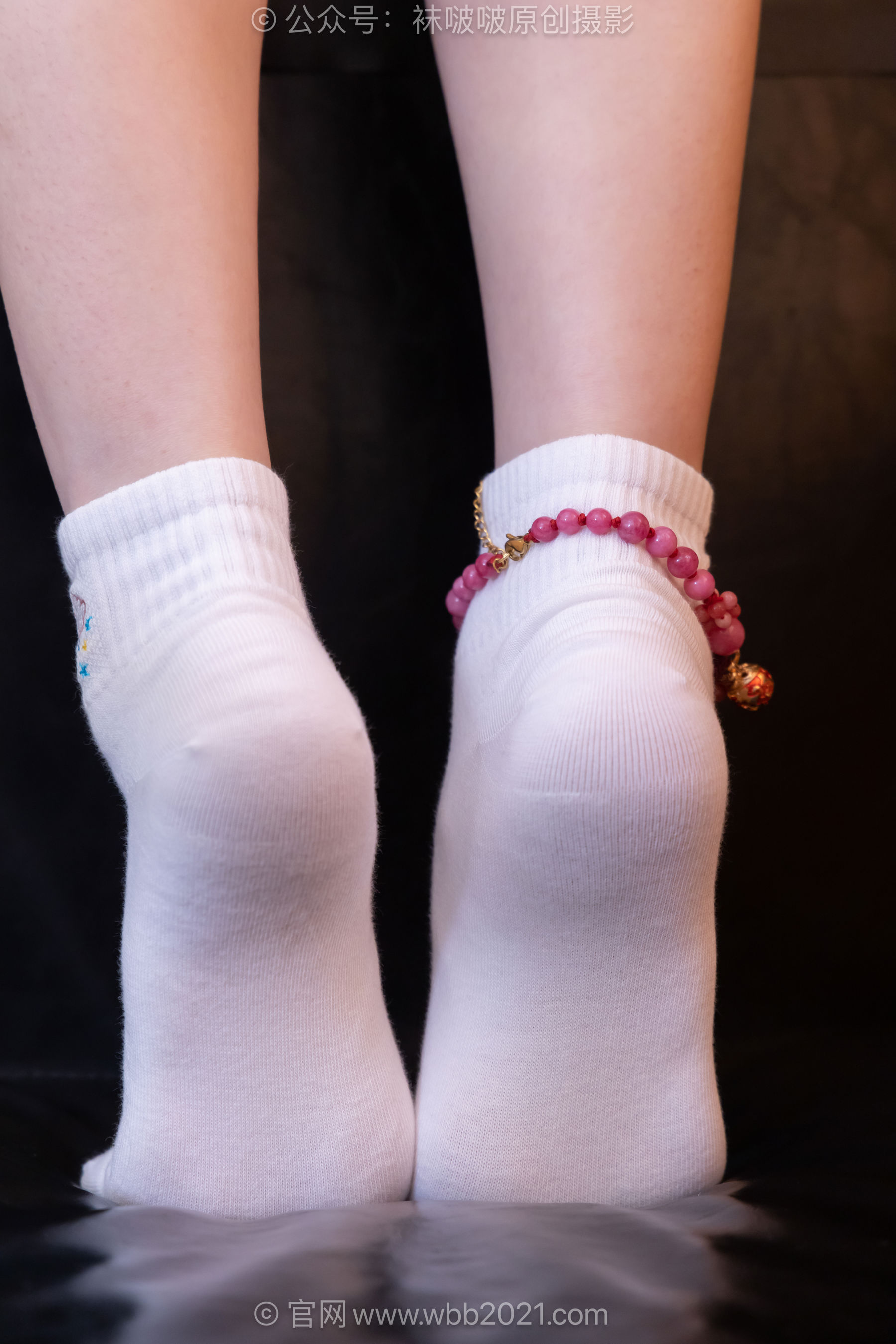 BoBoSocks袜啵啵 No.661 甜甜圈 - 按摩拖鞋、白棉袜、裸足、jk制服/(166P)