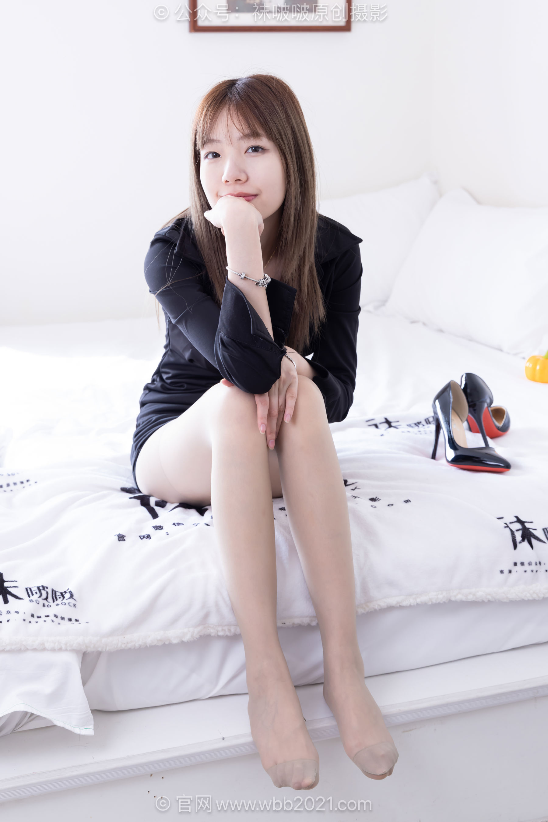 BoBoSocks袜啵啵 No.658 小甜豆 - 高跟鞋、薄肉丝、薄黑丝、薄灰丝、ol风/(310P)