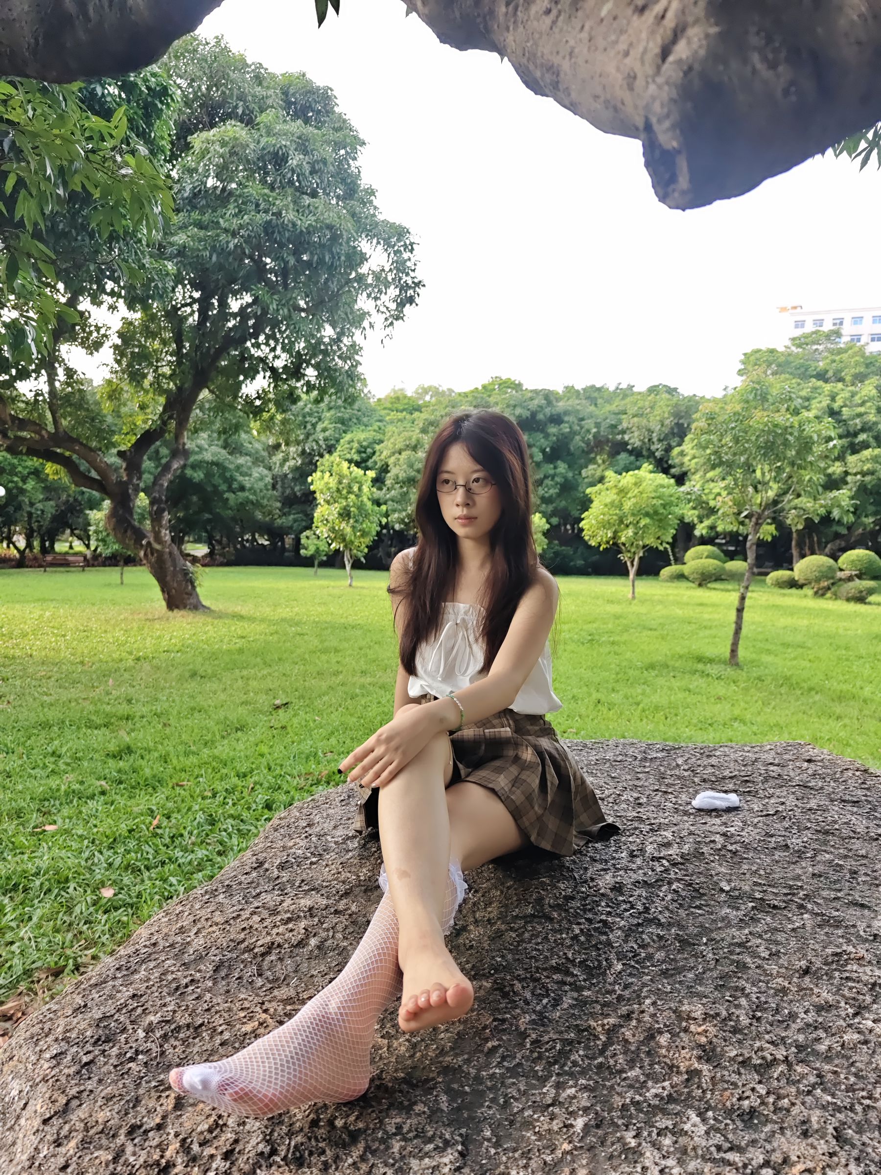 个人约拍 - 13号作品 半框眼镜高颜值小妹/(296P)