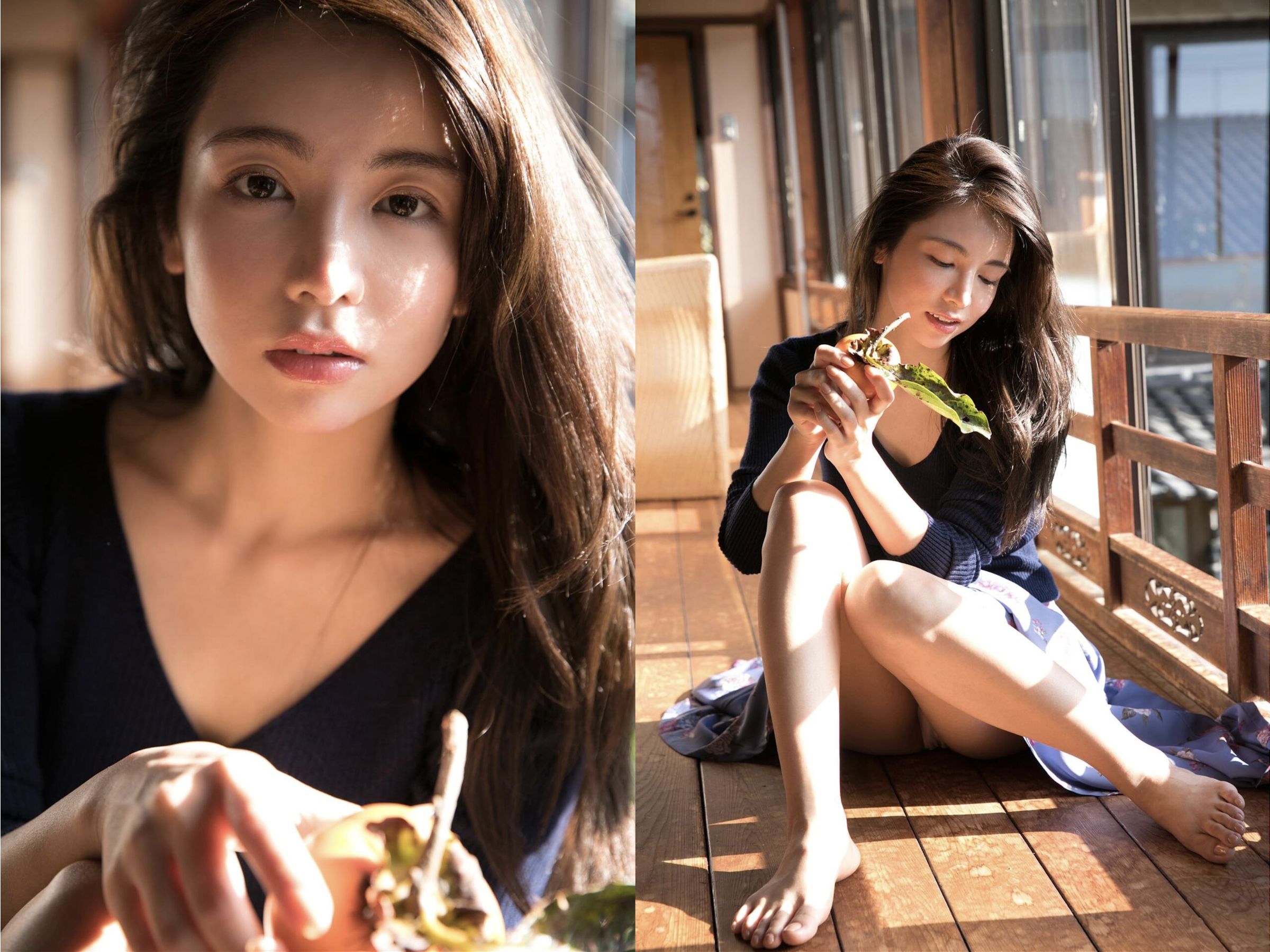 仲村美海 - 背中を流して/(45P)