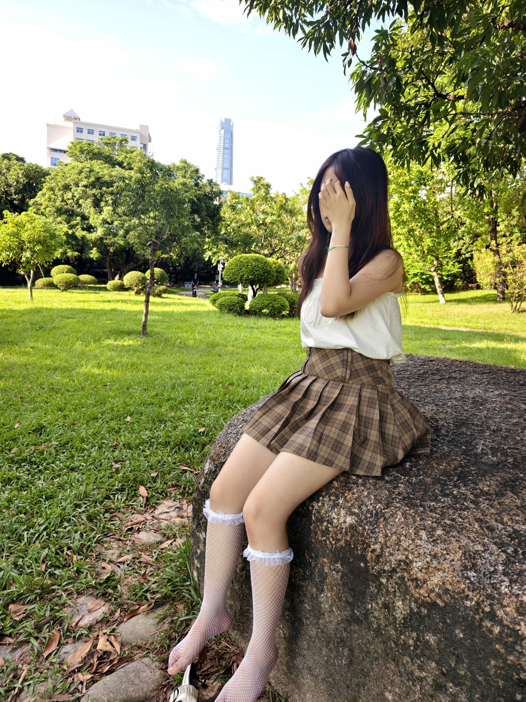 个人约拍 - 13号作品 半框眼镜高颜值小妹/(296P)