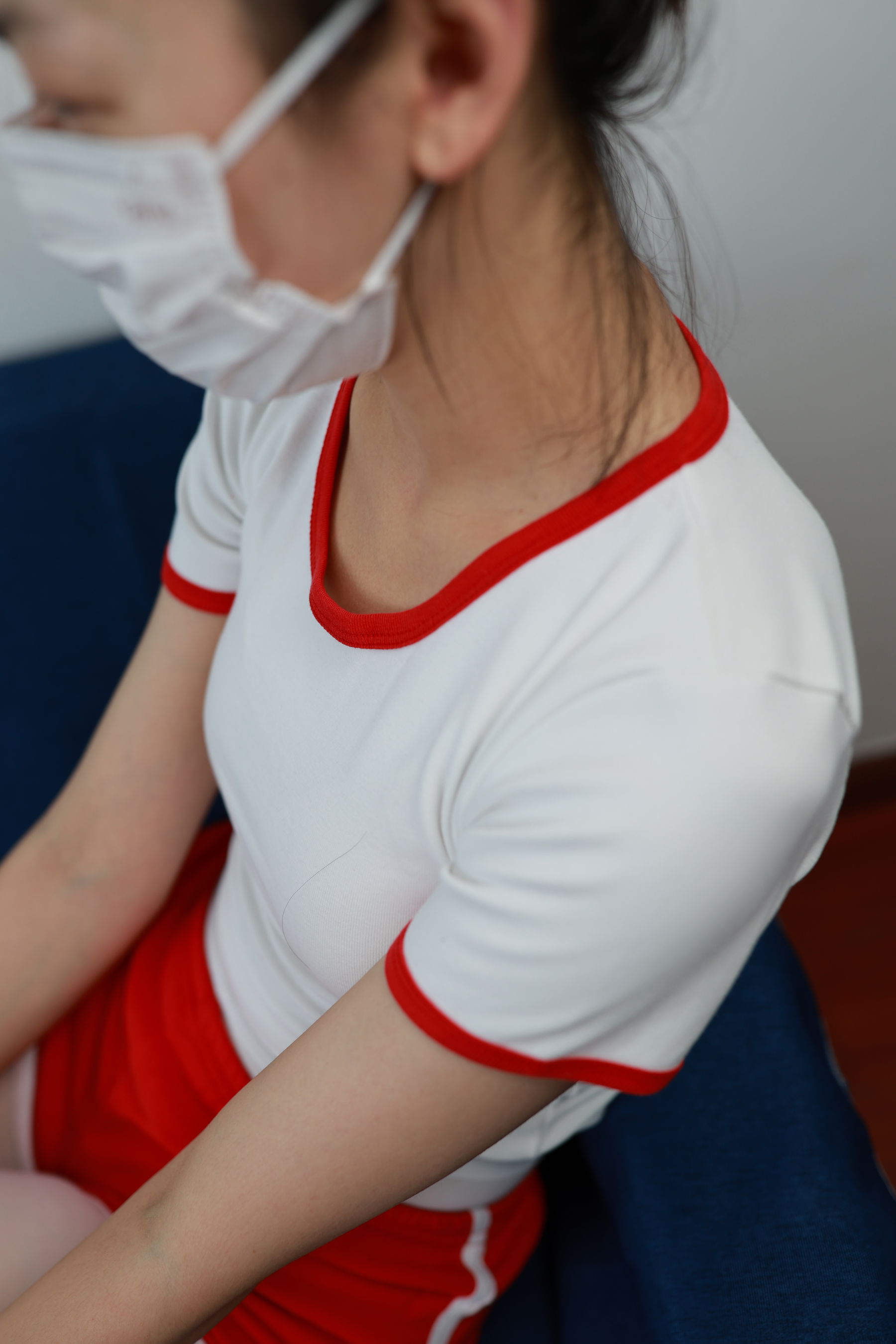 三禾摄影 No.068 体操服 白裤袜 帆布鞋/(193P)