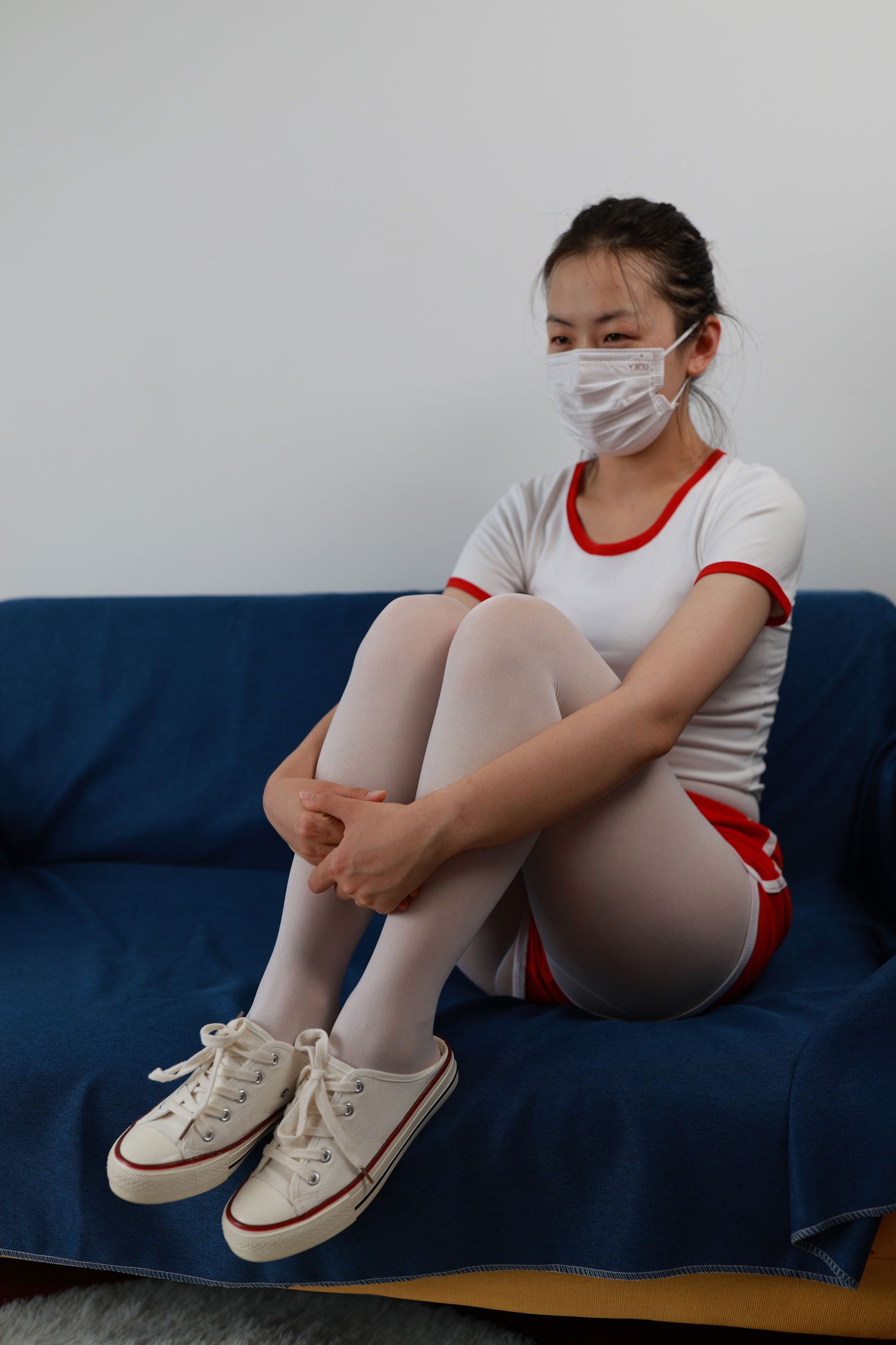 三禾摄影 No.068 体操服 白裤袜 帆布鞋/(193P)