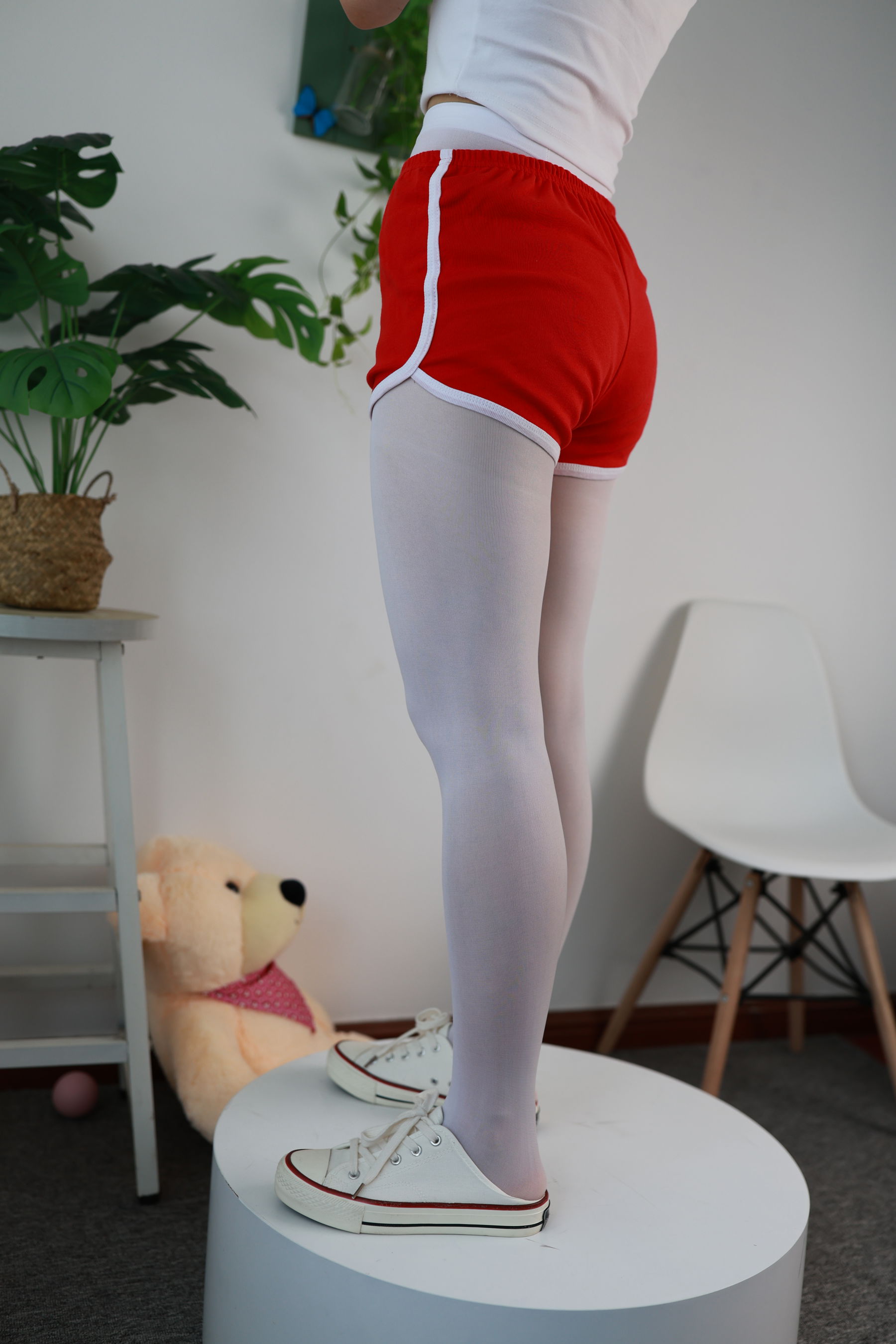 三禾摄影 No.068 体操服 白裤袜 帆布鞋/(193P)
