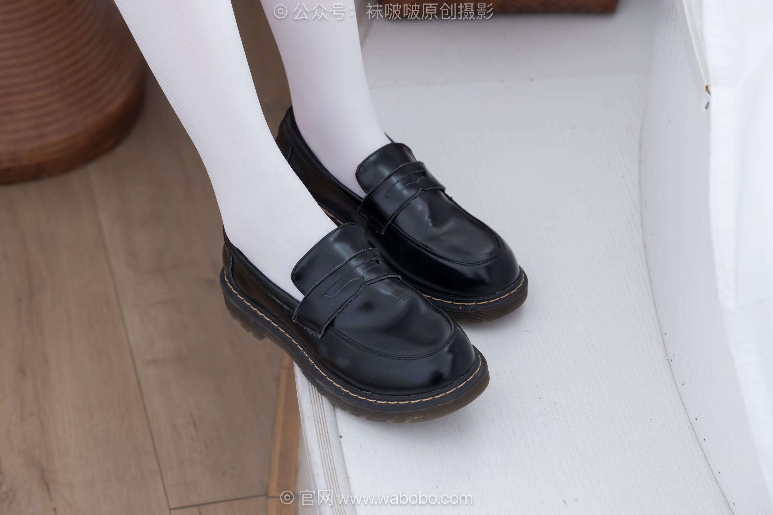 BoBoSocks袜啵啵 No.671 小甜豆 - 皮鞋、厚白丝、厚黑丝、jk制服/(150P)