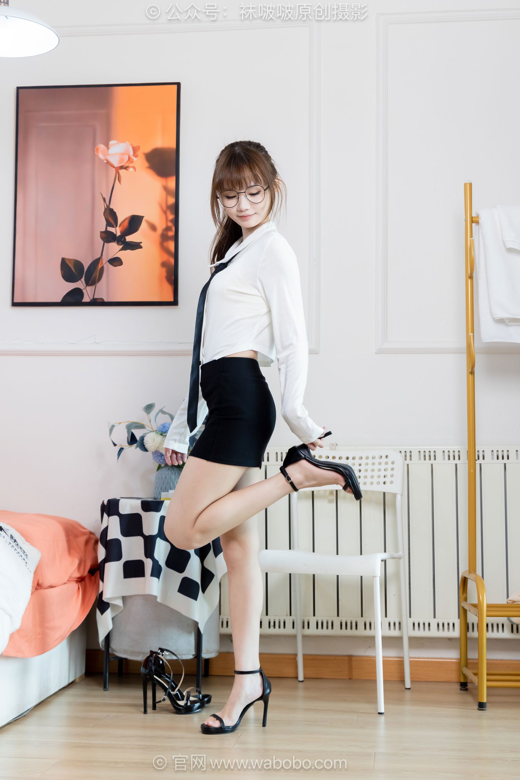 BoBoSocks袜啵啵 No.670 甜甜圈 - 高跟鞋、薄肉丝、裸足、ol制服/(221P)