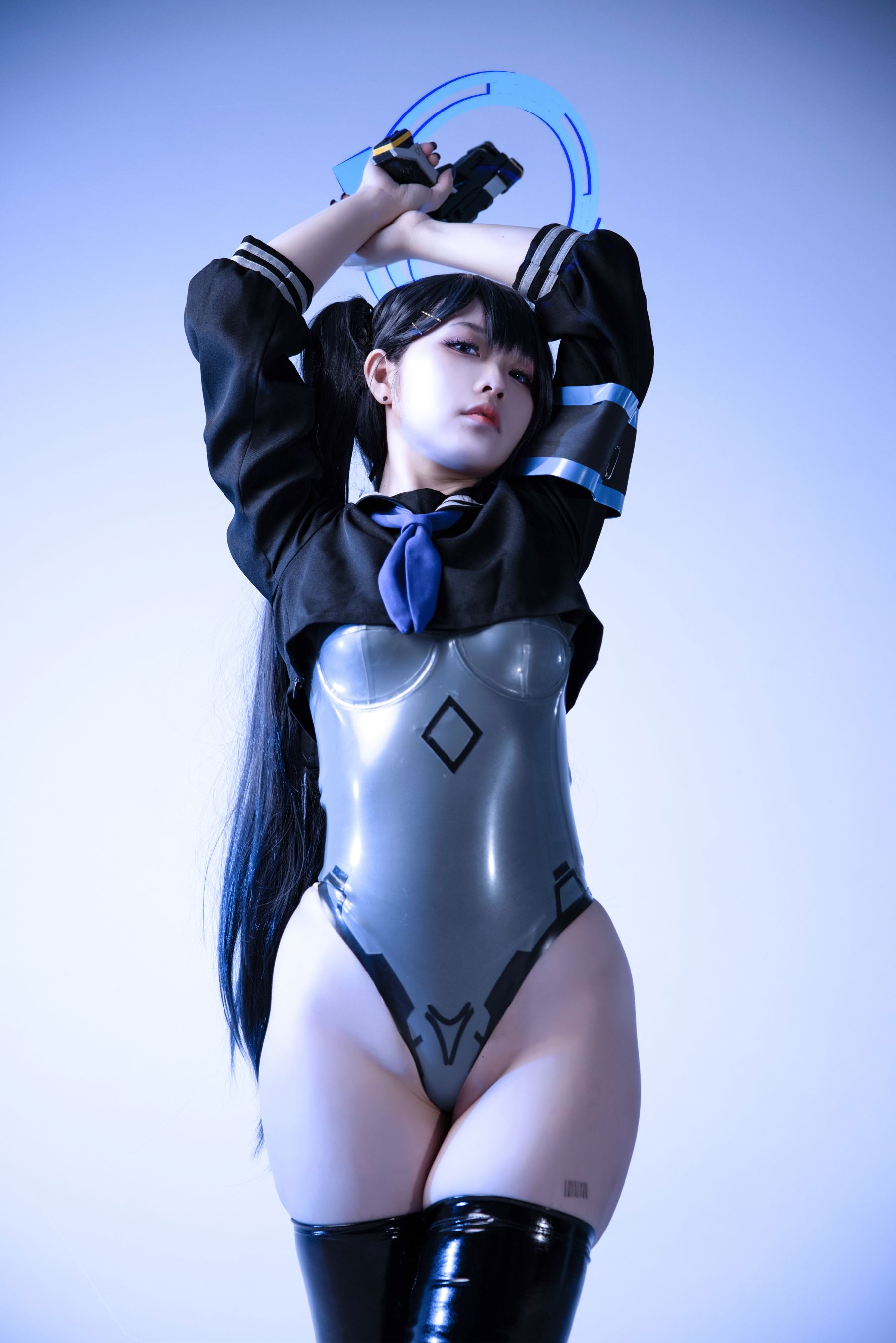 动漫博主 G44不会受伤 - Blue/(28P)