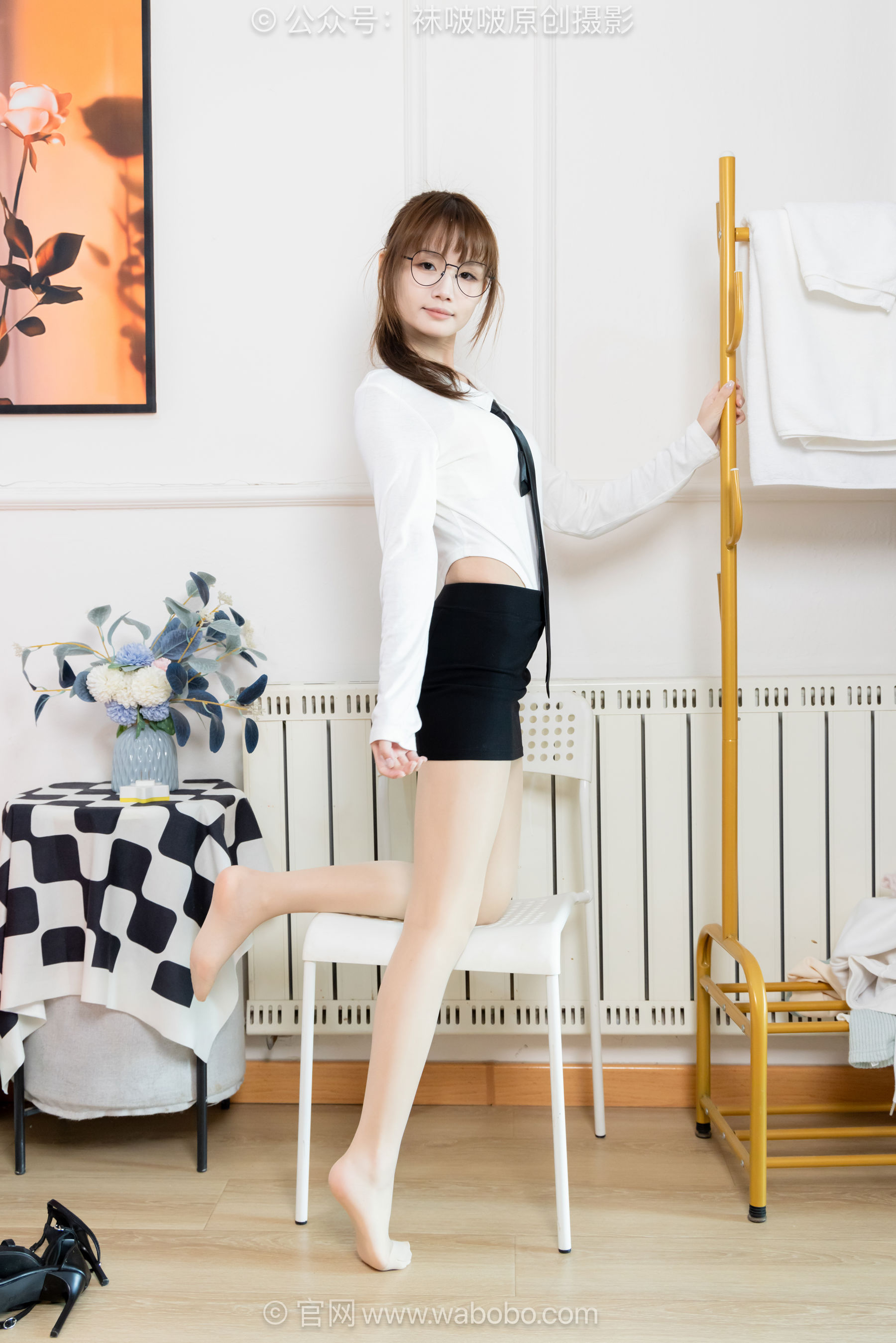BoBoSocks袜啵啵 No.670 甜甜圈 - 高跟鞋、薄肉丝、裸足、ol制服/(221P)