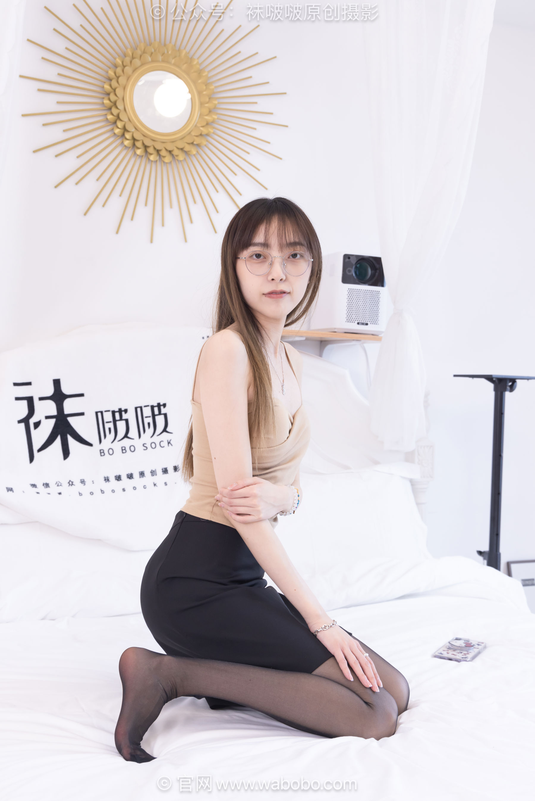 BoBoSocks袜啵啵 No.667 稚予 - 高跟鞋、薄肉丝、薄黑丝、裸足穿鞋/(140P)