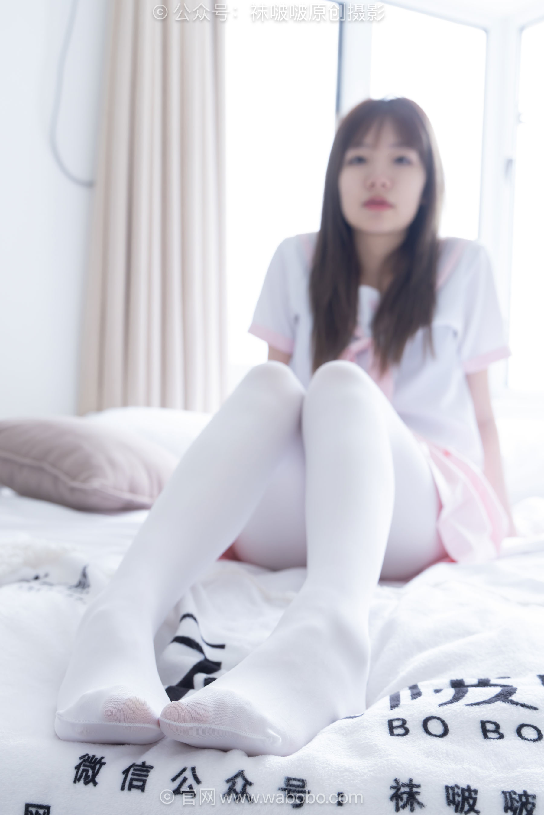 BoBoSocks袜啵啵 No.671 小甜豆 - 皮鞋、厚白丝、厚黑丝、jk制服/(150P)