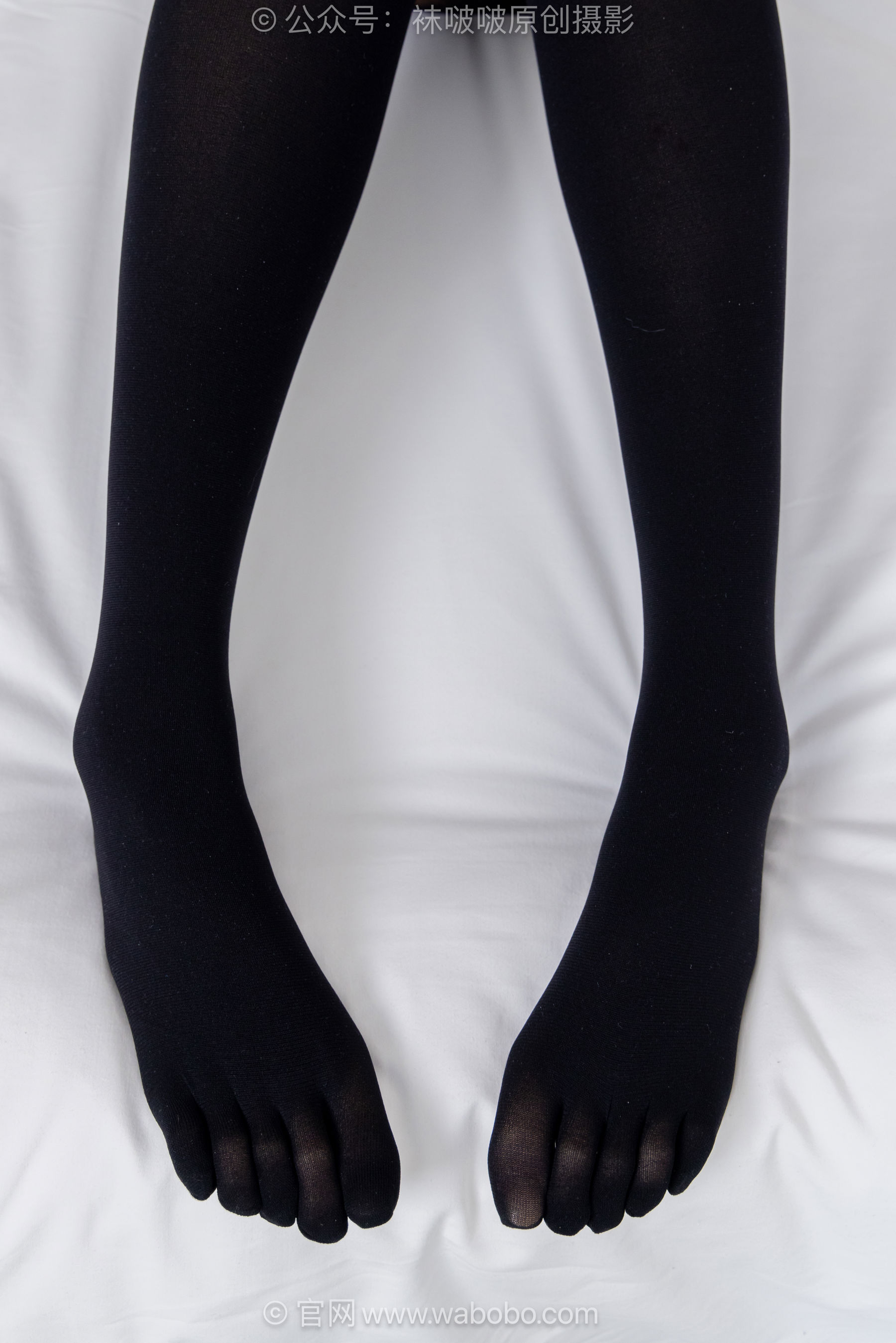 BoBoSocks袜啵啵 No.668 香菜 - 平底鞋、厚黑丝五指袜、黑丝手套/(179P)