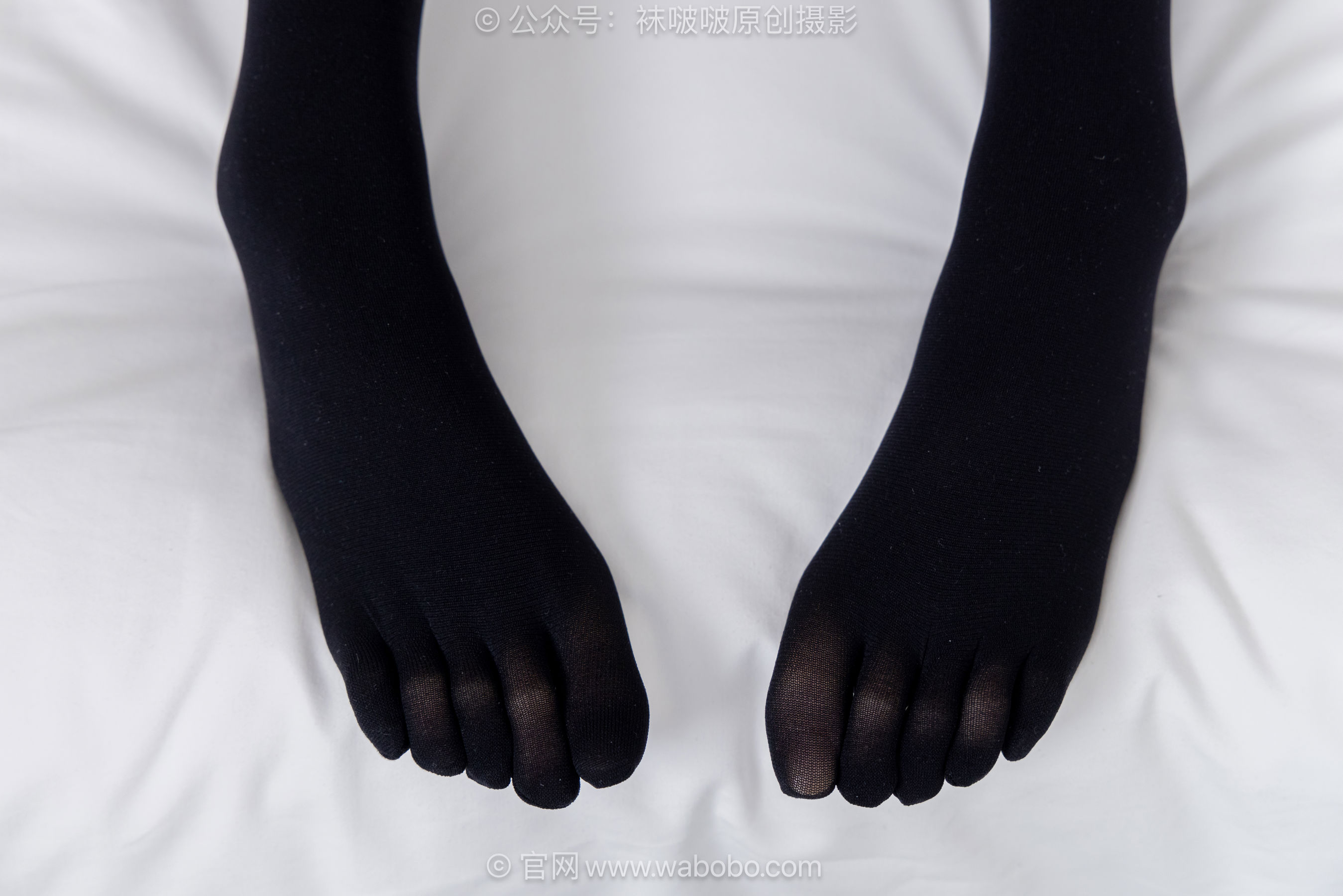 BoBoSocks袜啵啵 No.668 香菜 - 平底鞋、厚黑丝五指袜、黑丝手套/(179P)