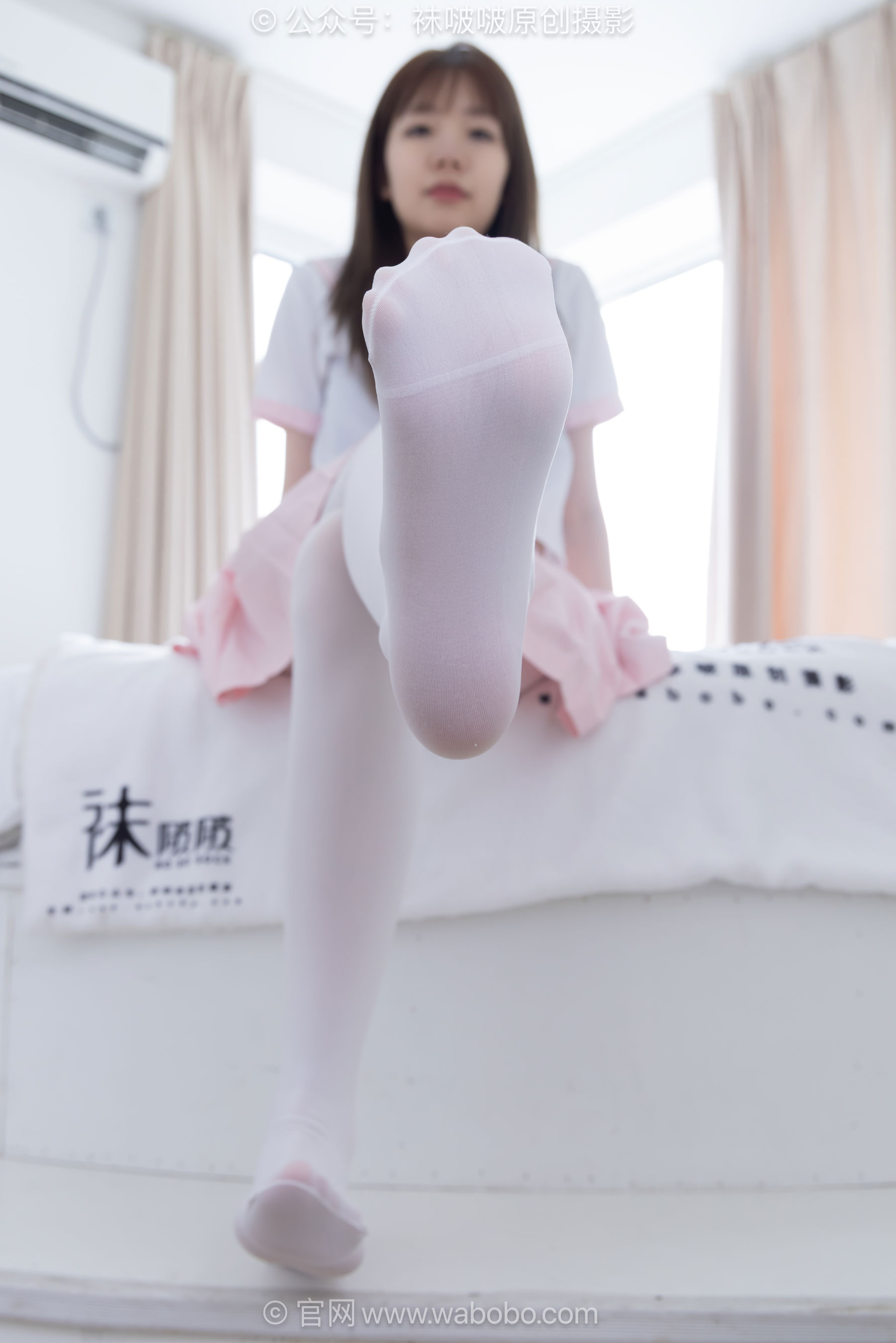 BoBoSocks袜啵啵 No.671 小甜豆 - 皮鞋、厚白丝、厚黑丝、jk制服/(150P)