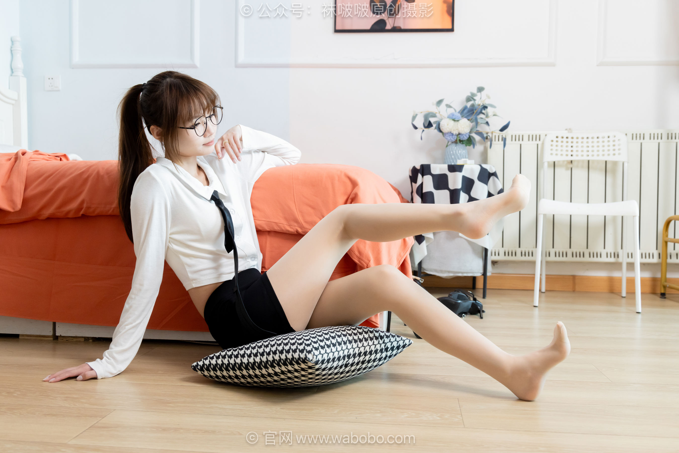 BoBoSocks袜啵啵 No.670 甜甜圈 - 高跟鞋、薄肉丝、裸足、ol制服/(221P)