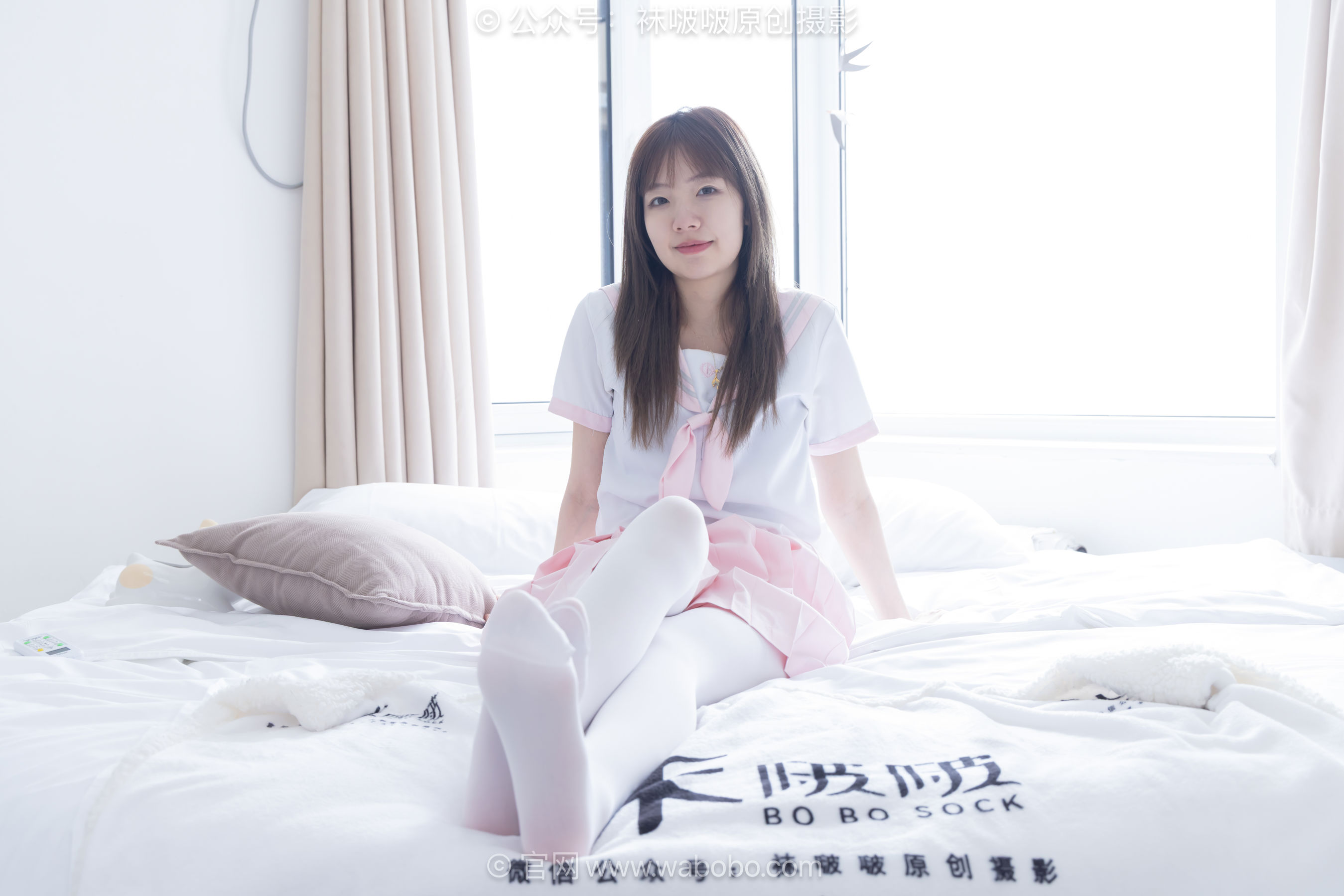 BoBoSocks袜啵啵 No.671 小甜豆 - 皮鞋、厚白丝、厚黑丝、jk制服/(150P)