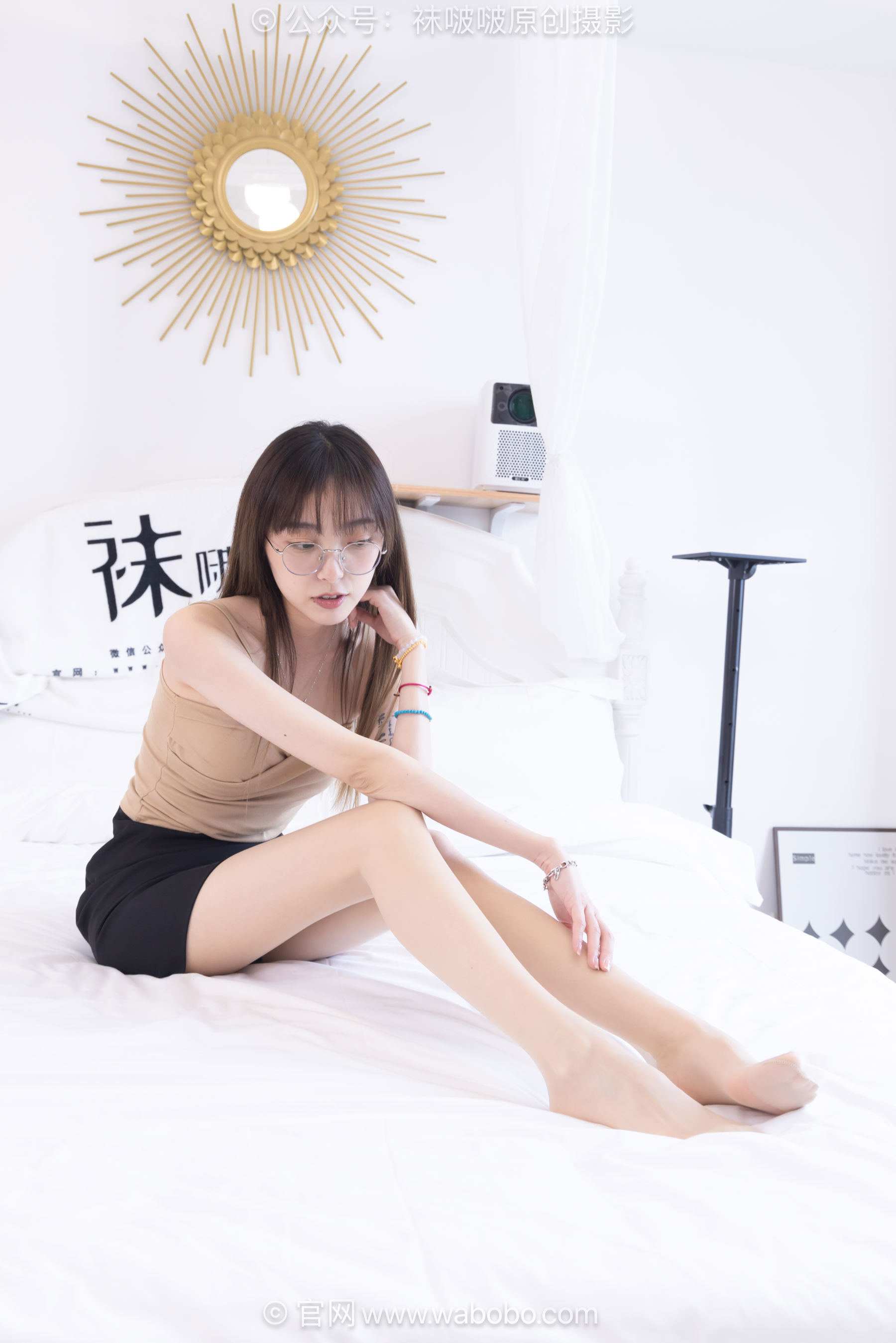 BoBoSocks袜啵啵 No.667 稚予 - 高跟鞋、薄肉丝、薄黑丝、裸足穿鞋/(140P)