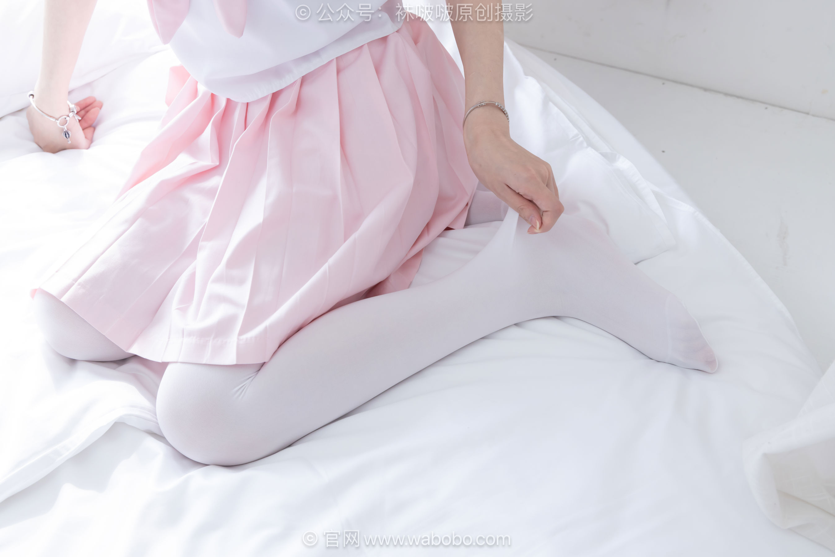 BoBoSocks袜啵啵 No.671 小甜豆 - 皮鞋、厚白丝、厚黑丝、jk制服/(150P)