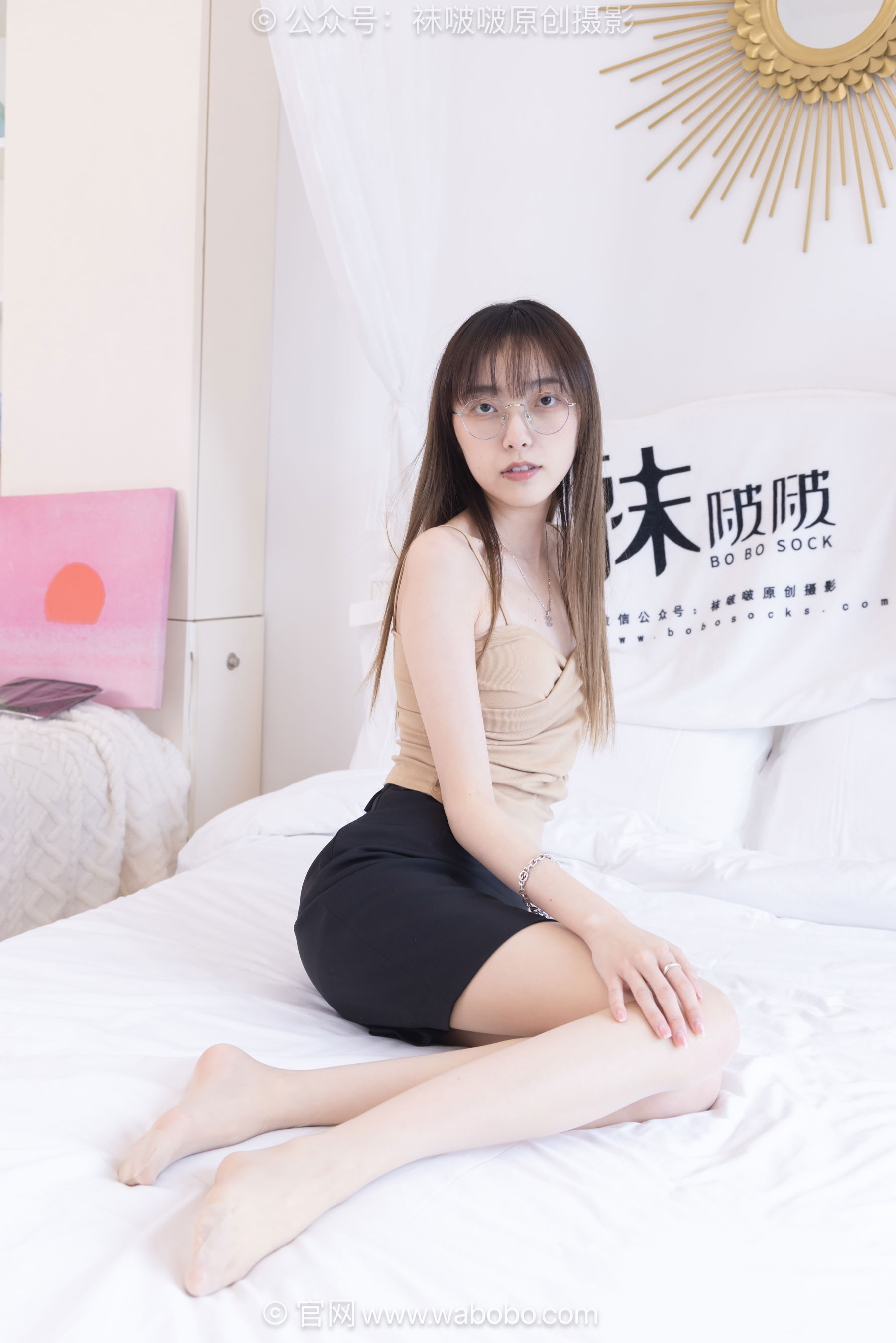 BoBoSocks袜啵啵 No.667 稚予 - 高跟鞋、薄肉丝、薄黑丝、裸足穿鞋/(140P)