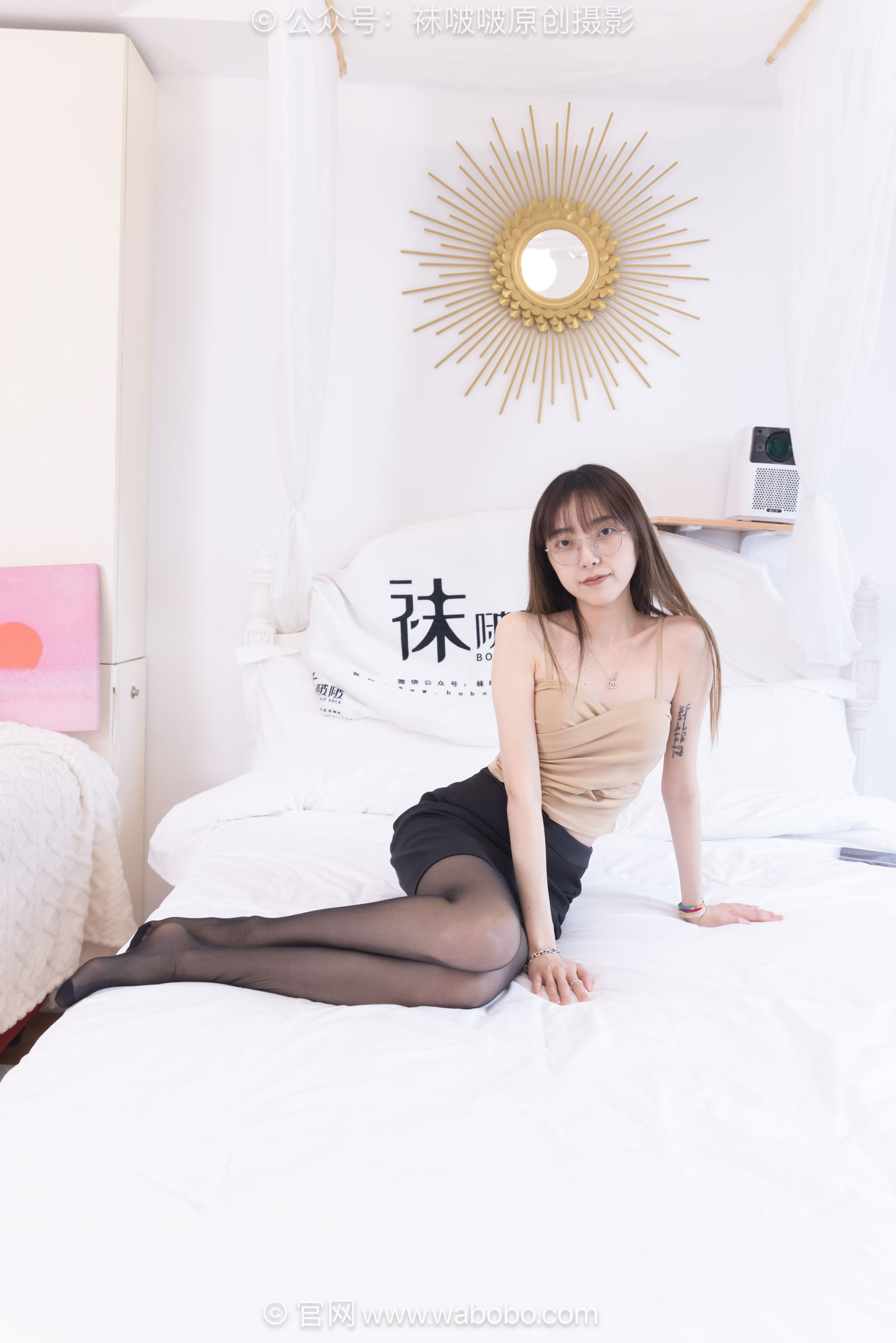 BoBoSocks袜啵啵 No.667 稚予 - 高跟鞋、薄肉丝、薄黑丝、裸足穿鞋/(140P)