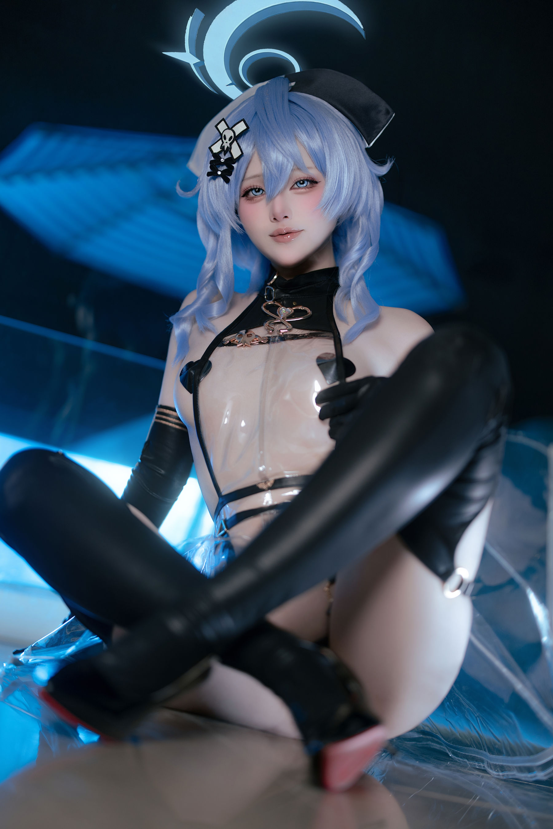 屿鱼 - 蔚蓝档案 天雨亚子 护士/(31P)