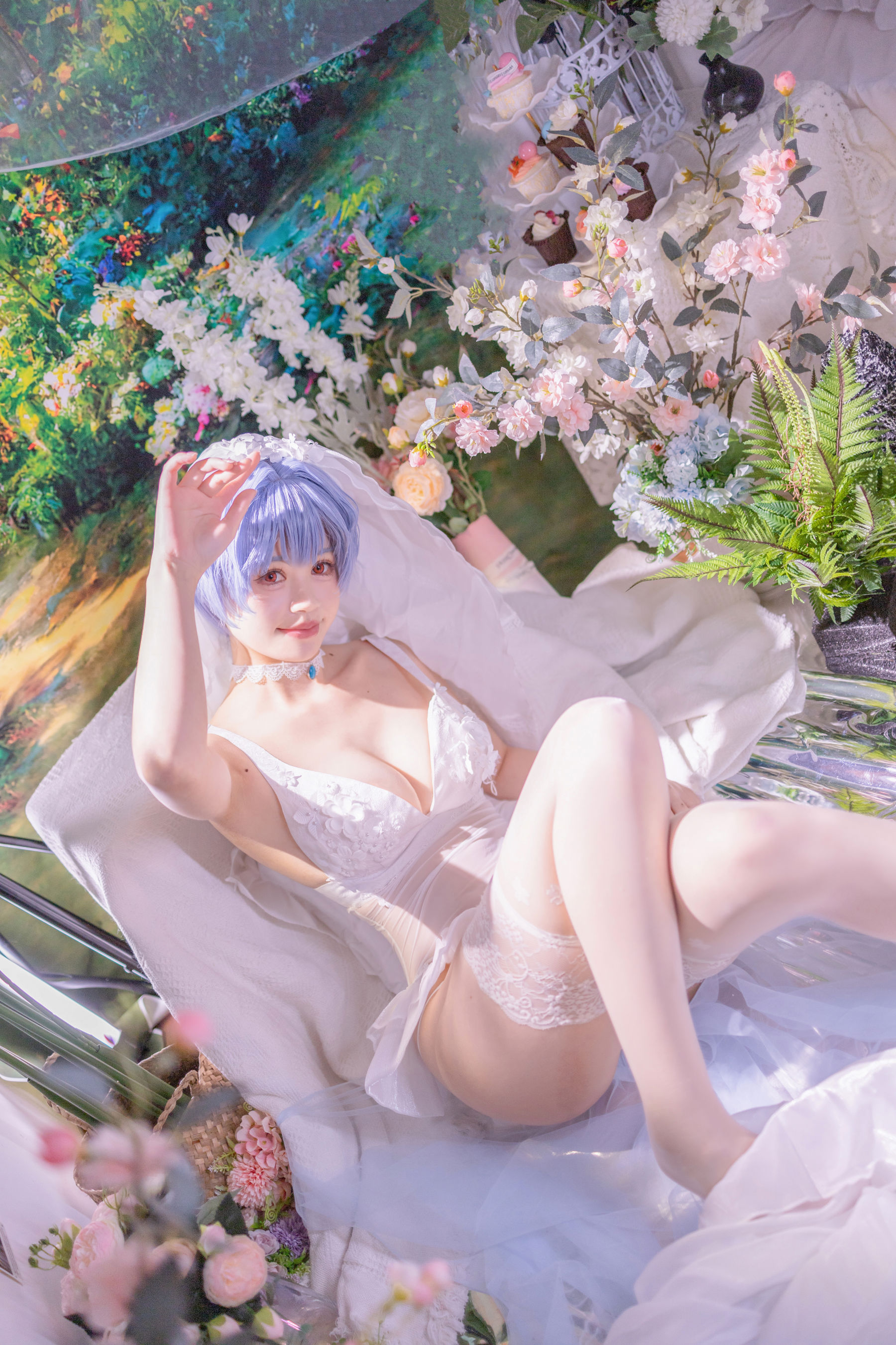 星黛鹿鹿(千反田鹿子) - EVA 绫波丽 花嫁/(52P)
