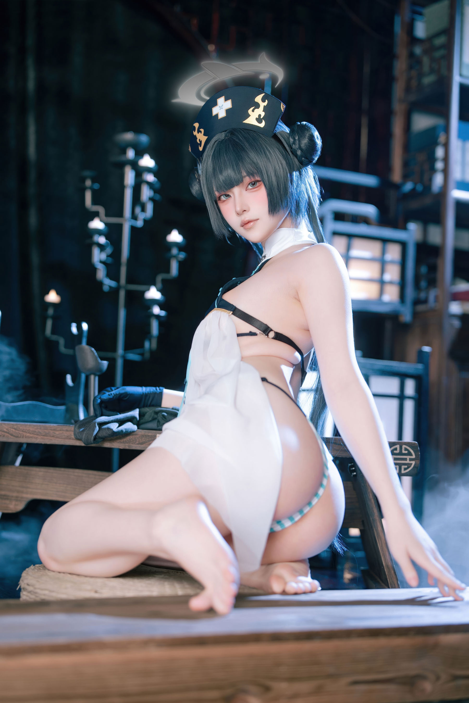 屿鱼 - 蔚蓝档案 妃咲同人护士/(65P)
