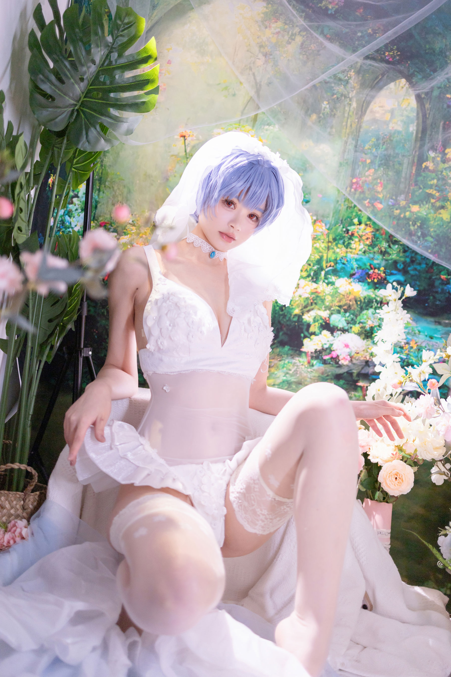 星黛鹿鹿(千反田鹿子) - EVA 绫波丽 花嫁/(52P)