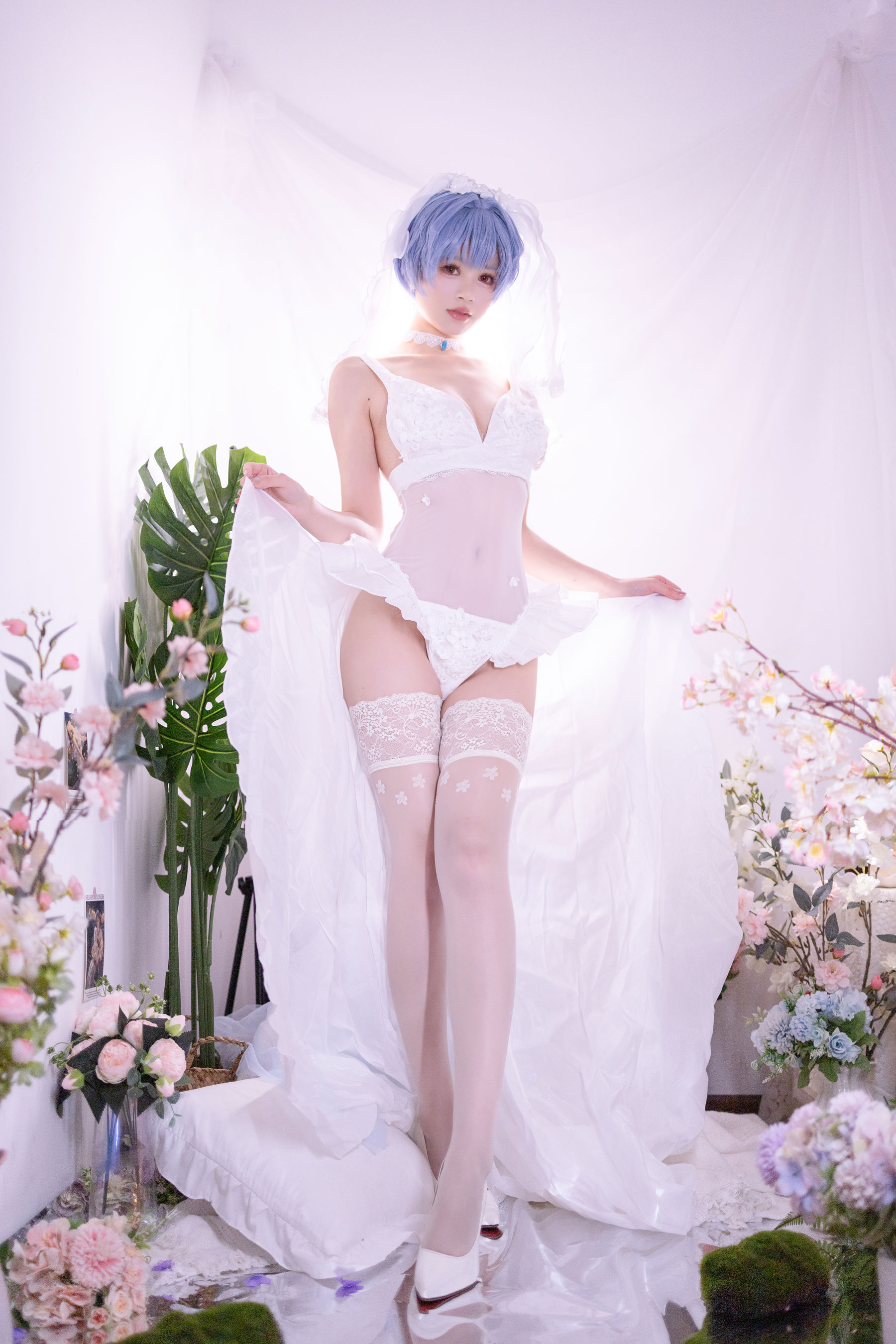星黛鹿鹿(千反田鹿子) - EVA 绫波丽 花嫁/(52P)