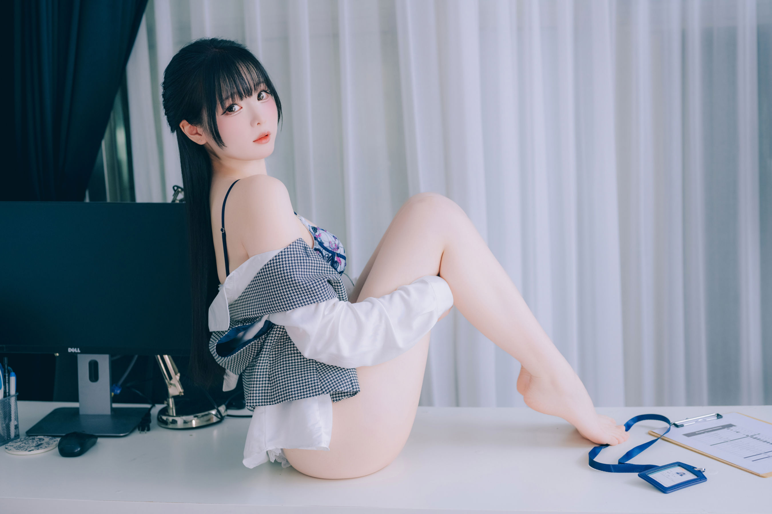 微博妹纸霜月shimo - Shimo' Secret Office Vol.02/(138P)