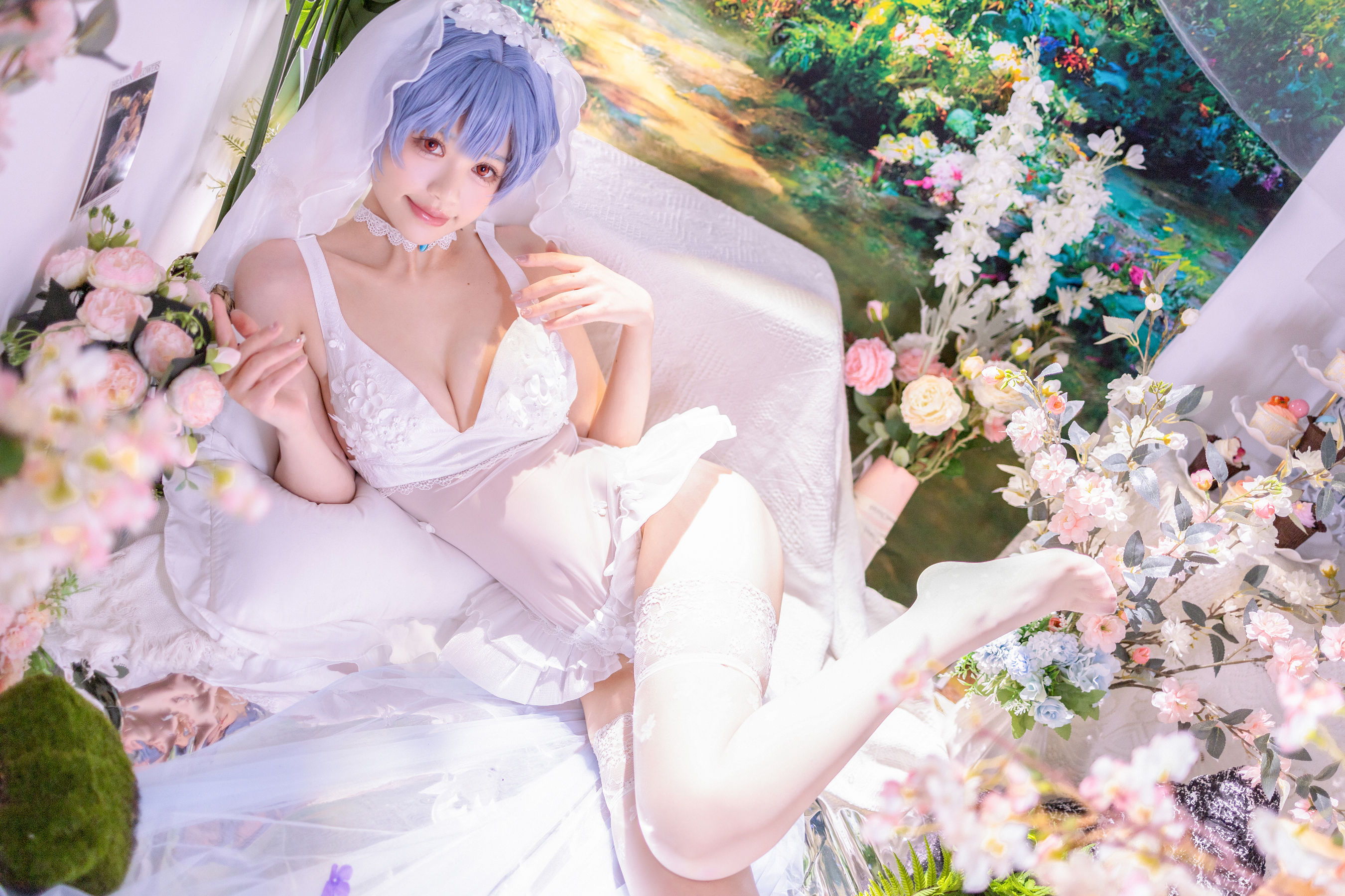 星黛鹿鹿(千反田鹿子) - EVA 绫波丽 花嫁/(52P)