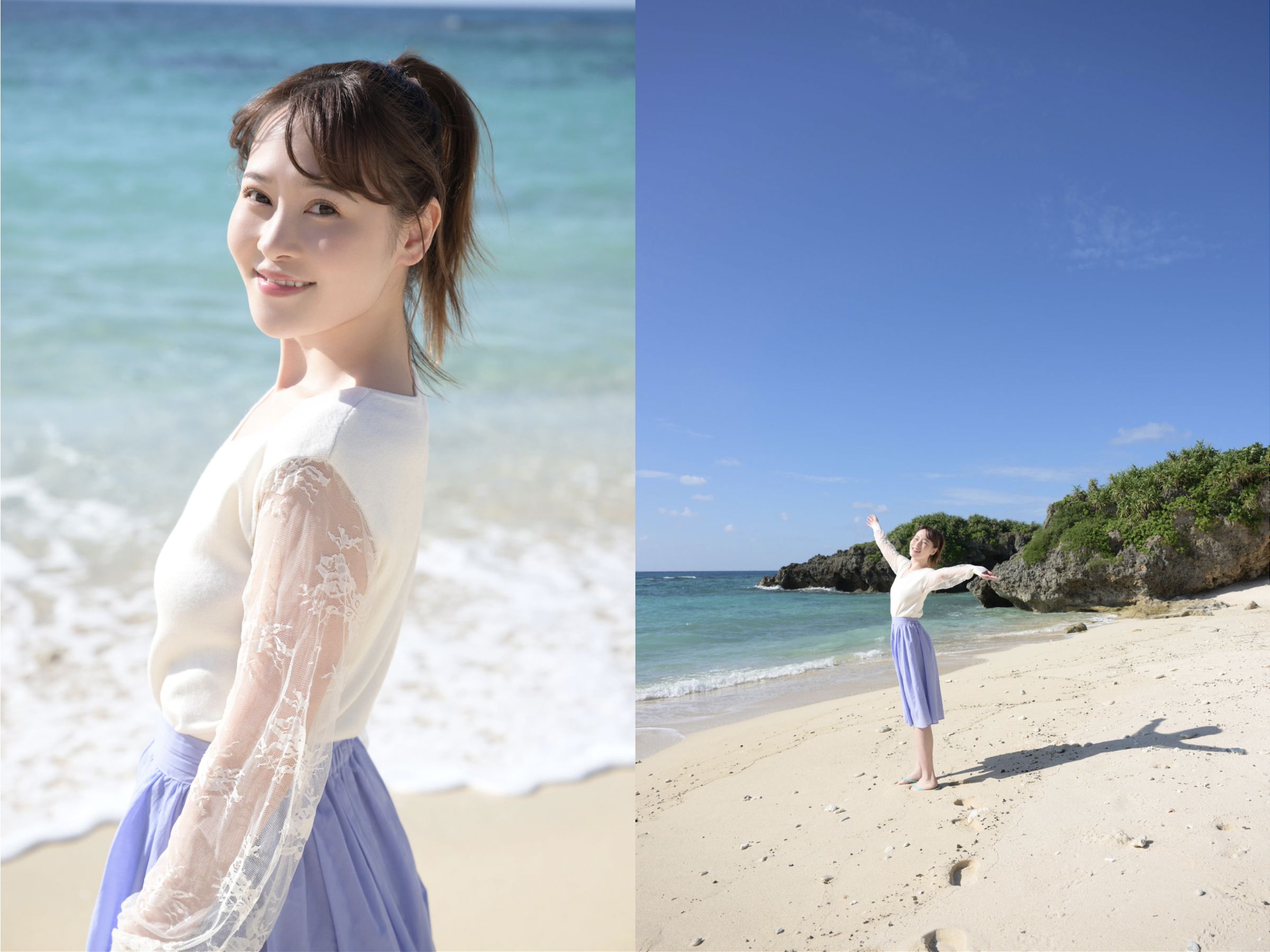 恵沙也香 - 海風にのって vol.1/(15P)