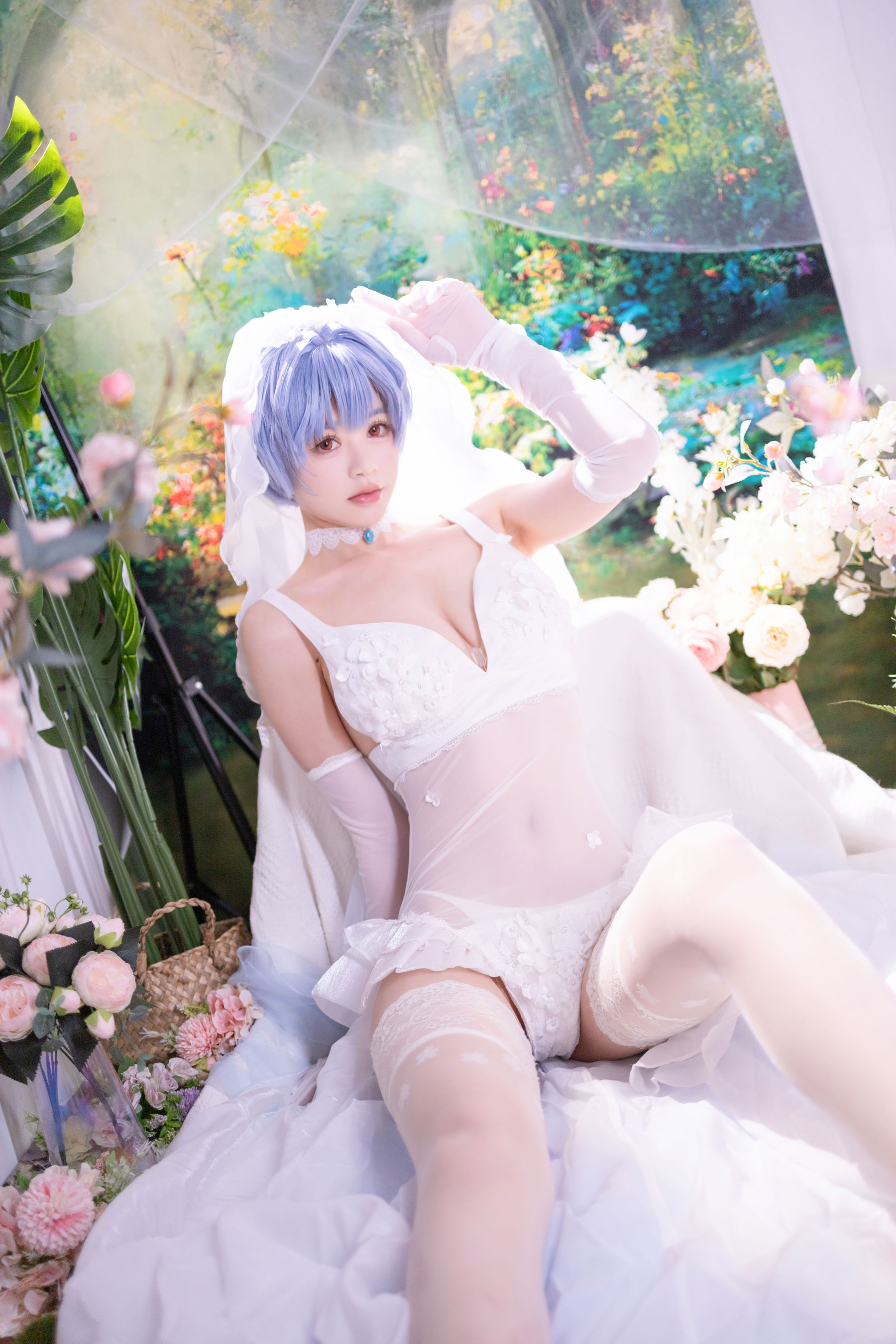 星黛鹿鹿(千反田鹿子) - EVA 绫波丽 花嫁/(52P)