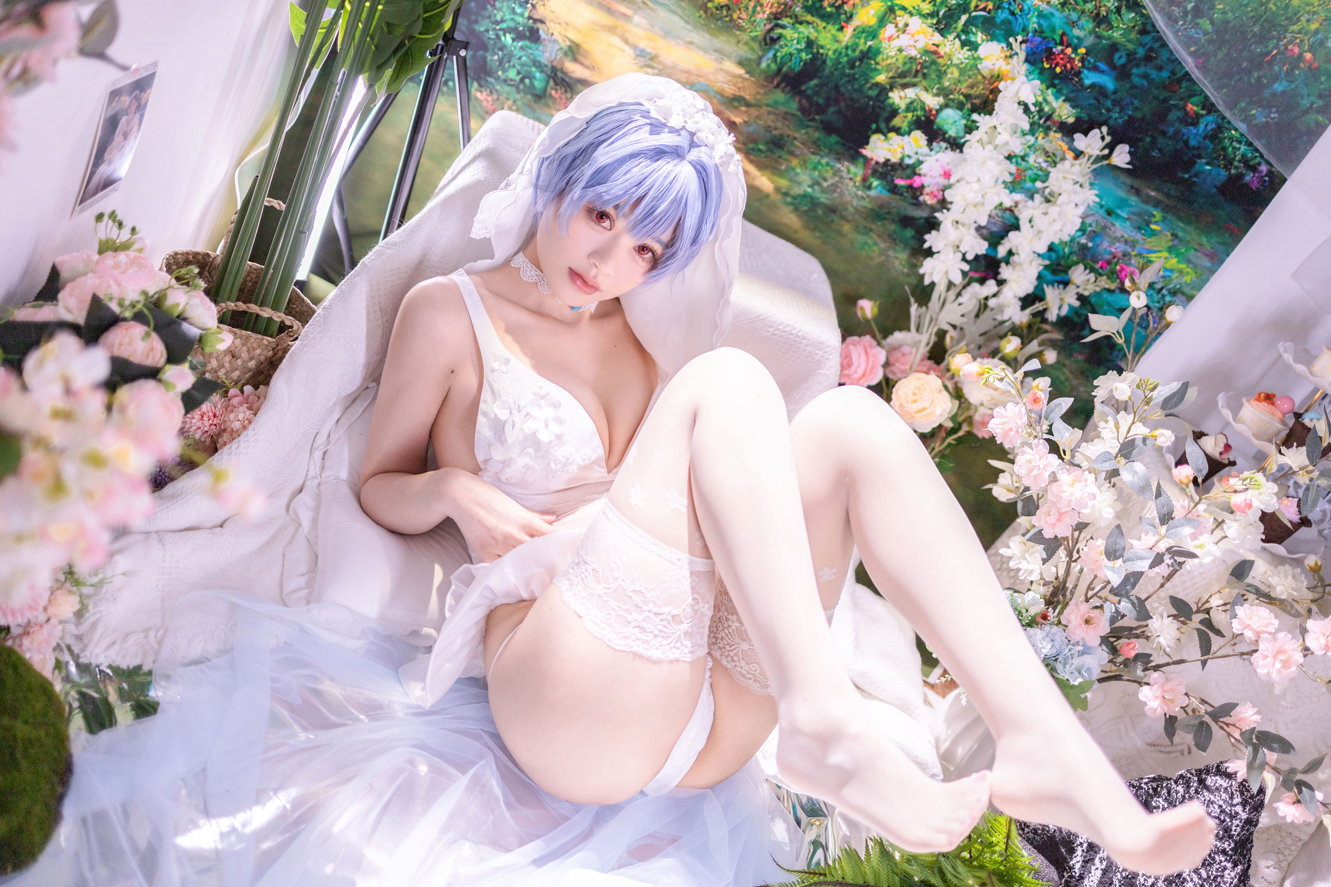 星黛鹿鹿(千反田鹿子) - EVA 绫波丽 花嫁/(52P)