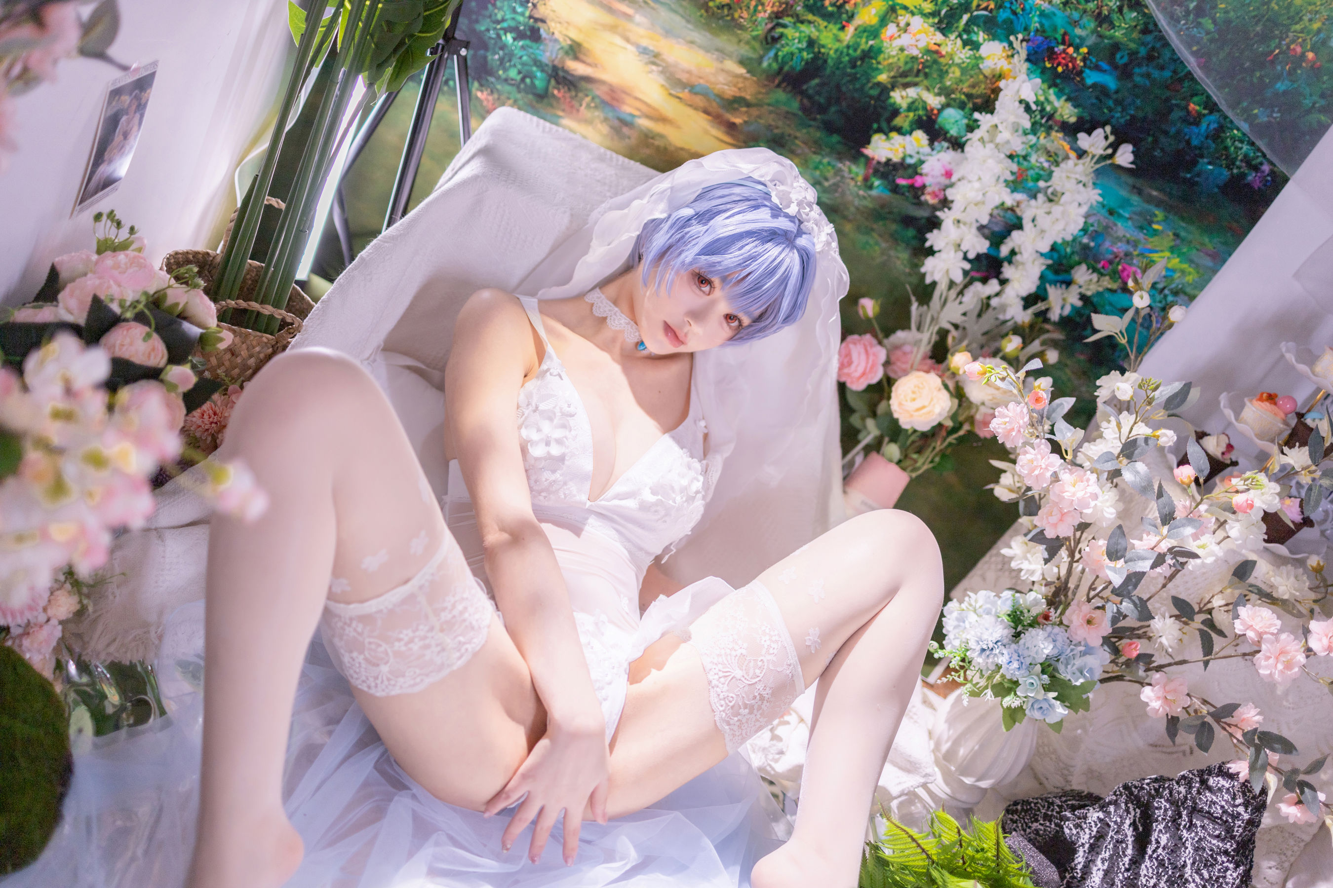 星黛鹿鹿(千反田鹿子) - EVA 绫波丽 花嫁/(52P)