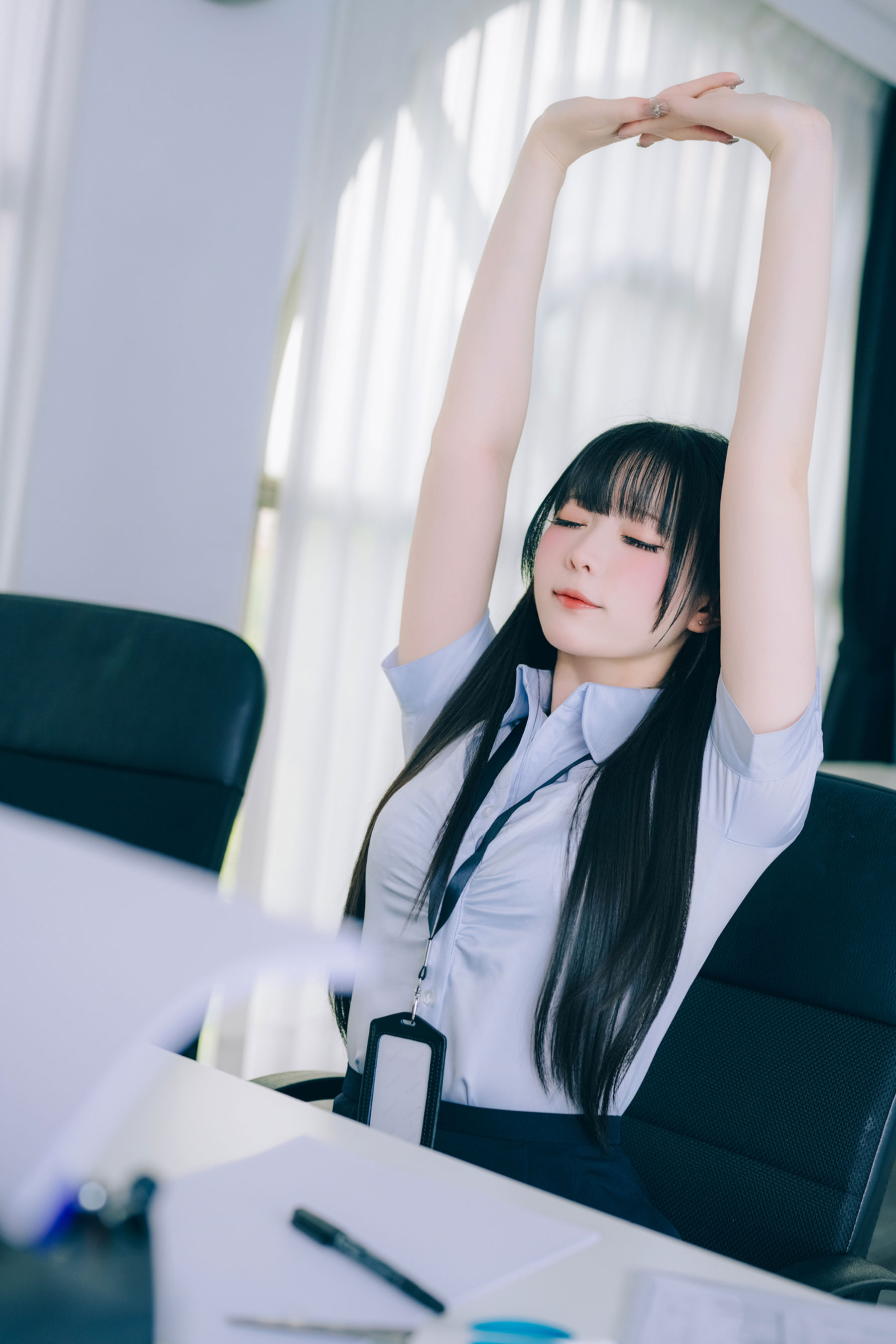 微博妹纸霜月shimo - Shimo' Secret Office Vol.02/(138P)