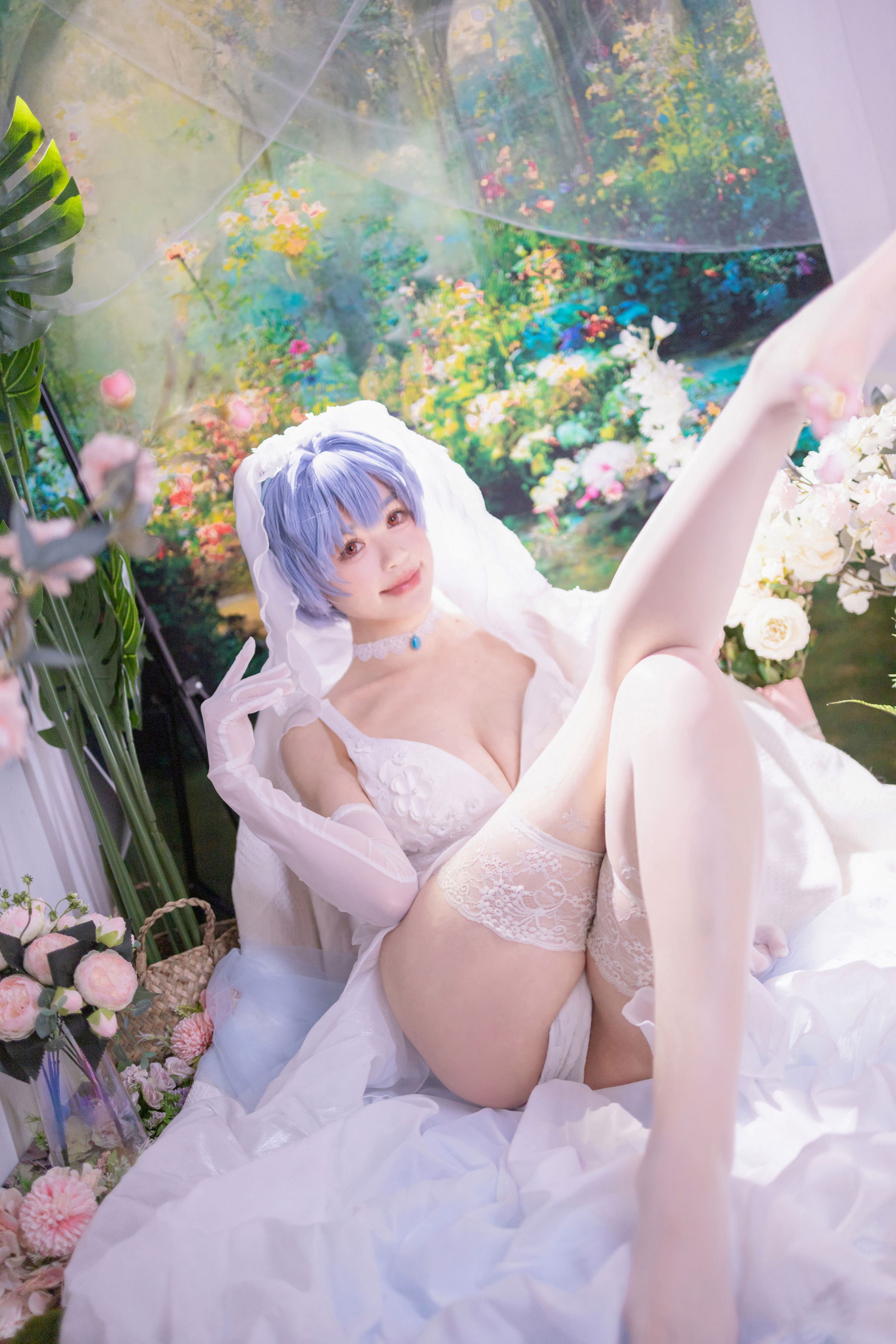 星黛鹿鹿(千反田鹿子) - EVA 绫波丽 花嫁/(52P)