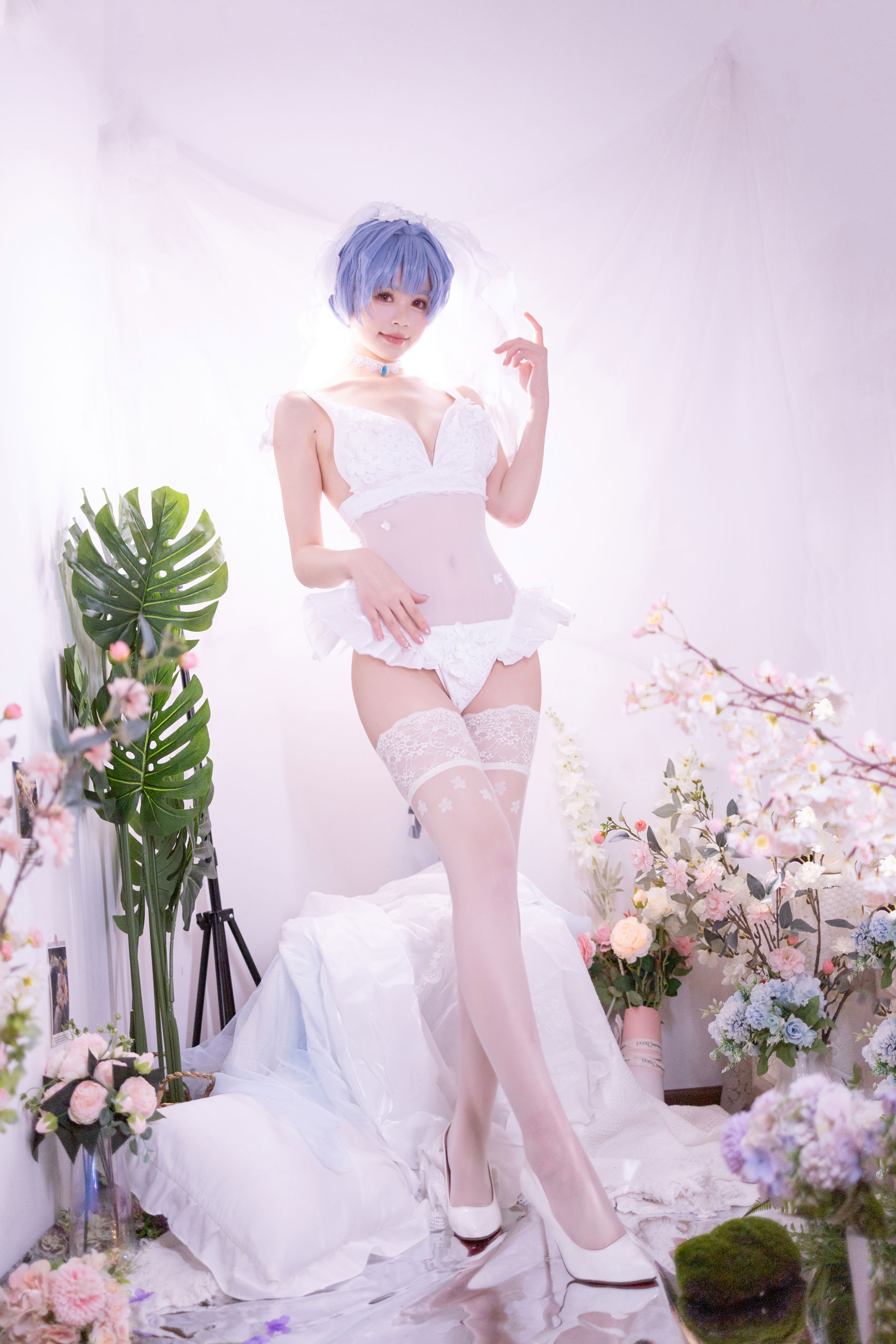 星黛鹿鹿(千反田鹿子) - EVA 绫波丽 花嫁/(52P)