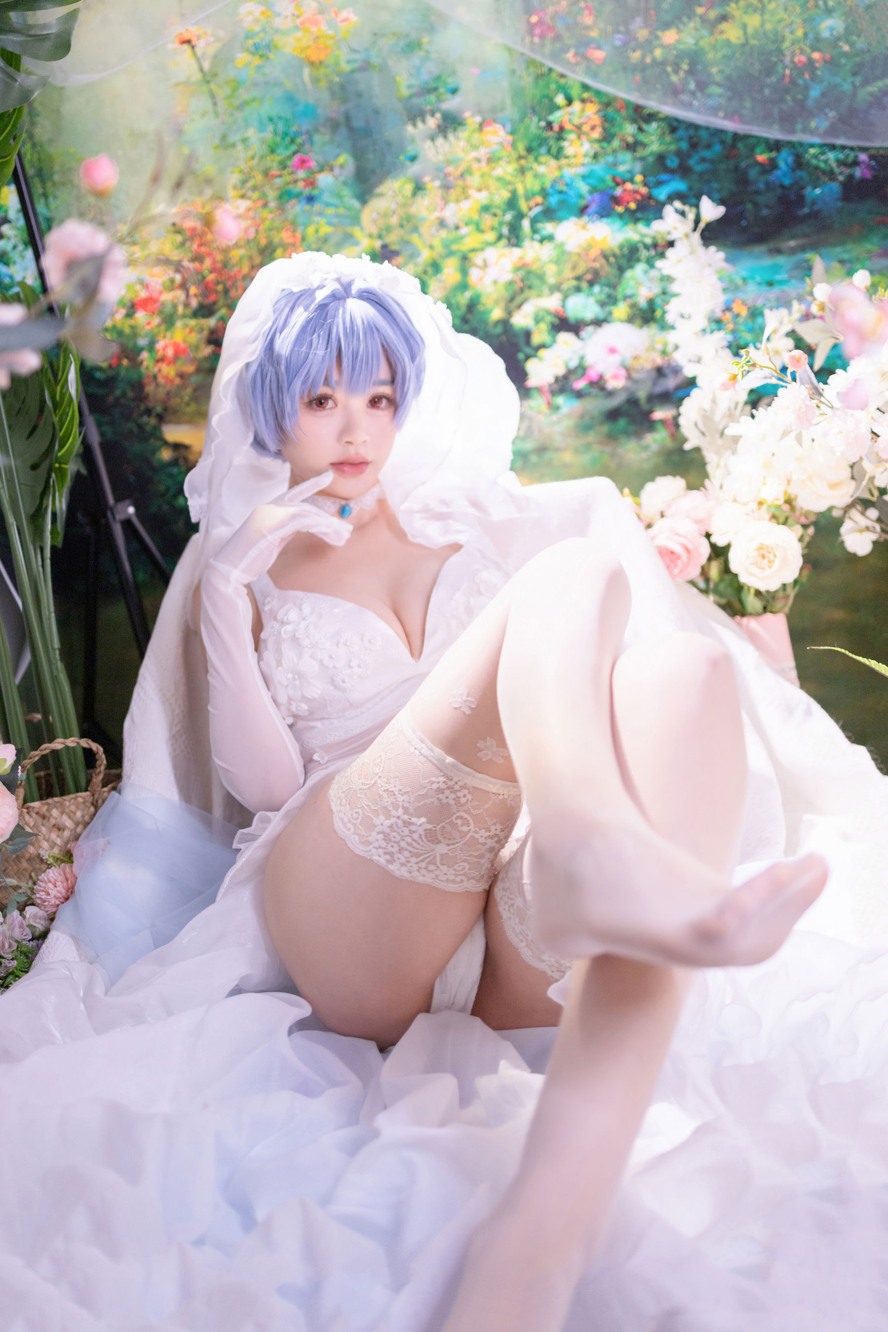 星黛鹿鹿(千反田鹿子) - EVA 绫波丽 花嫁/(52P)