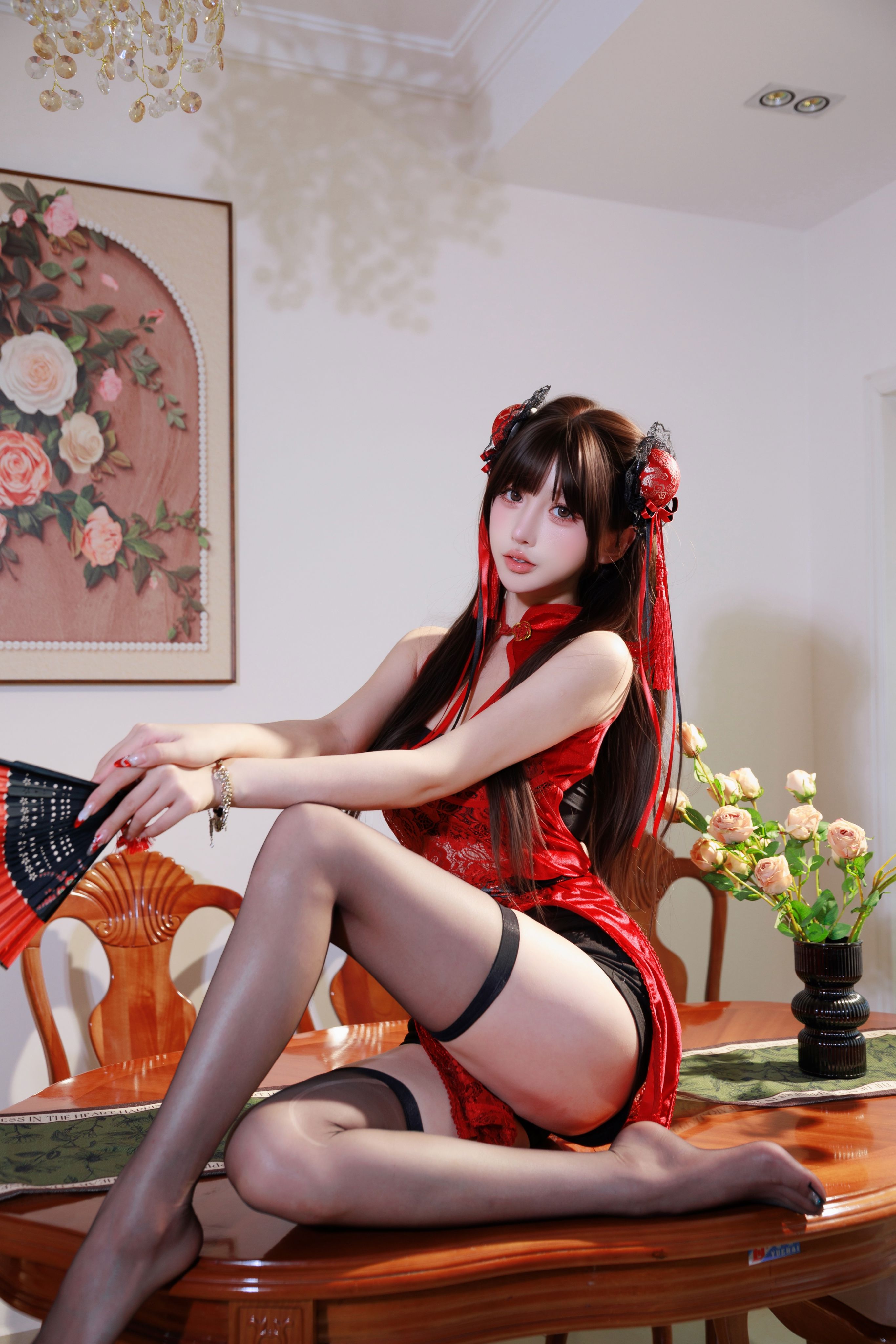 斗鱼米线线sama写真 - 中华娘/(22P)